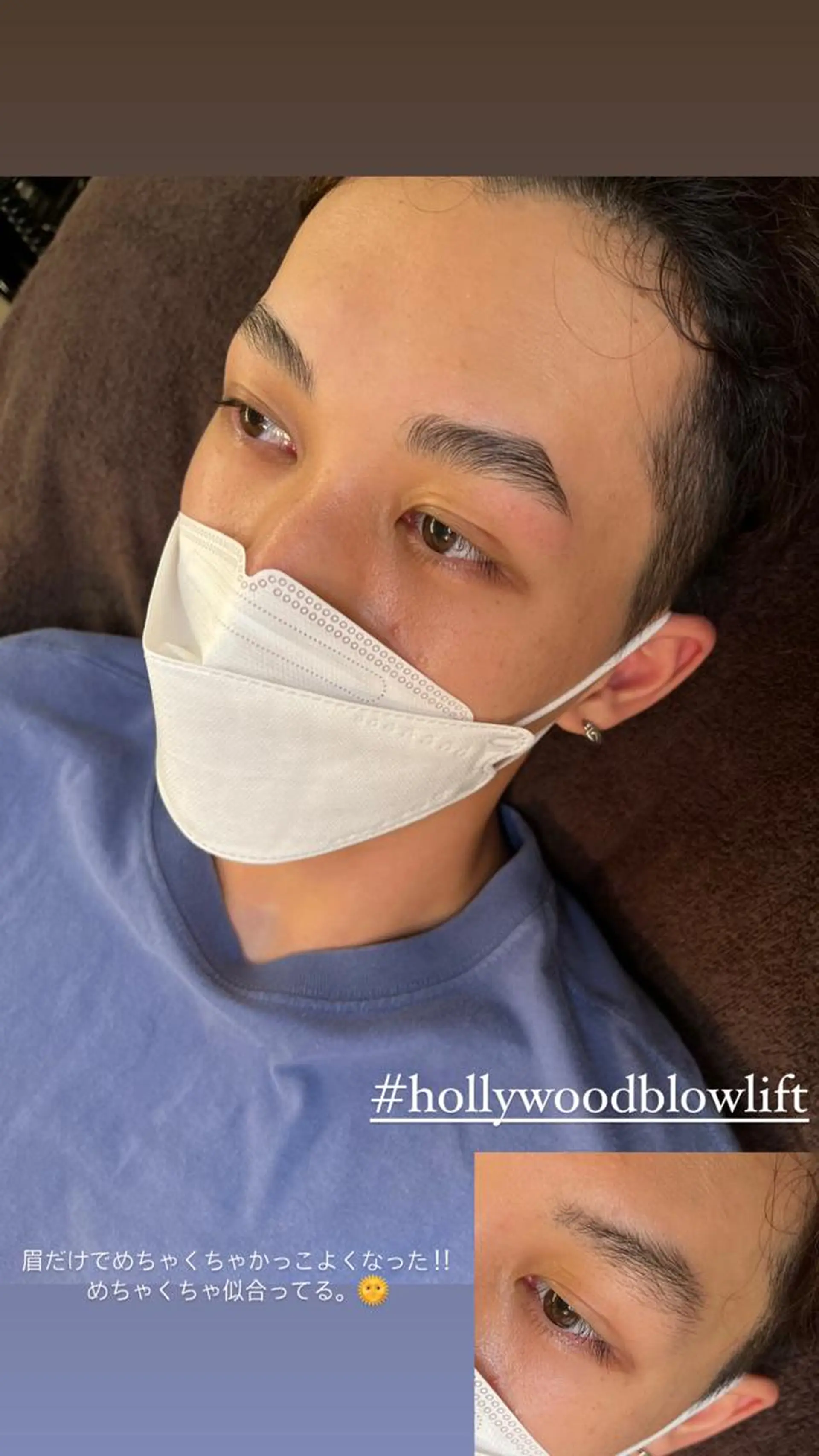 メンズ アイブロウ CAMELLIA カメリアのマツエク・マツパデザイン