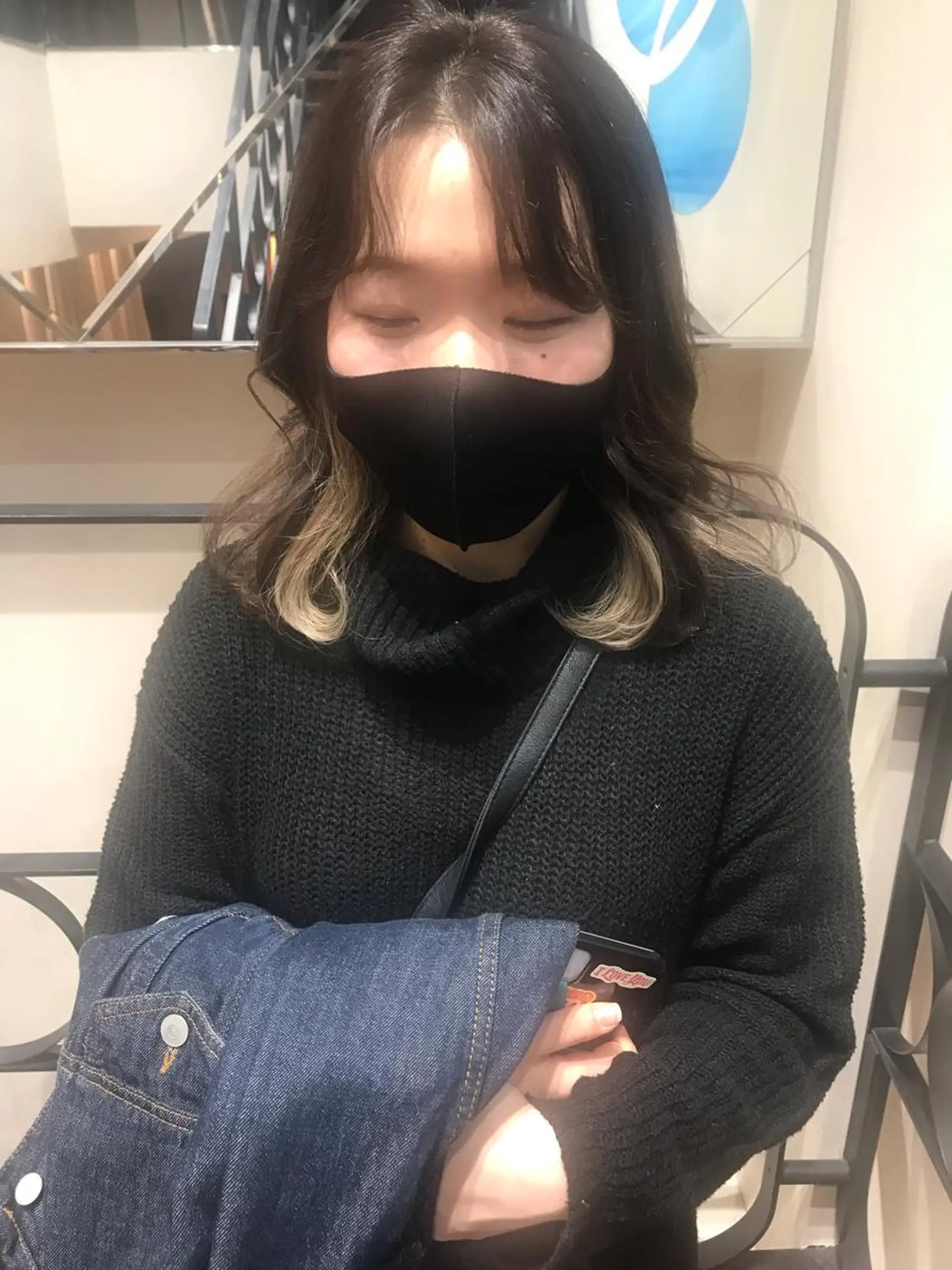 カラー イヤリングカラー Rondo岐阜公式/ 岐阜No.1髪質改善のヘアスタイル