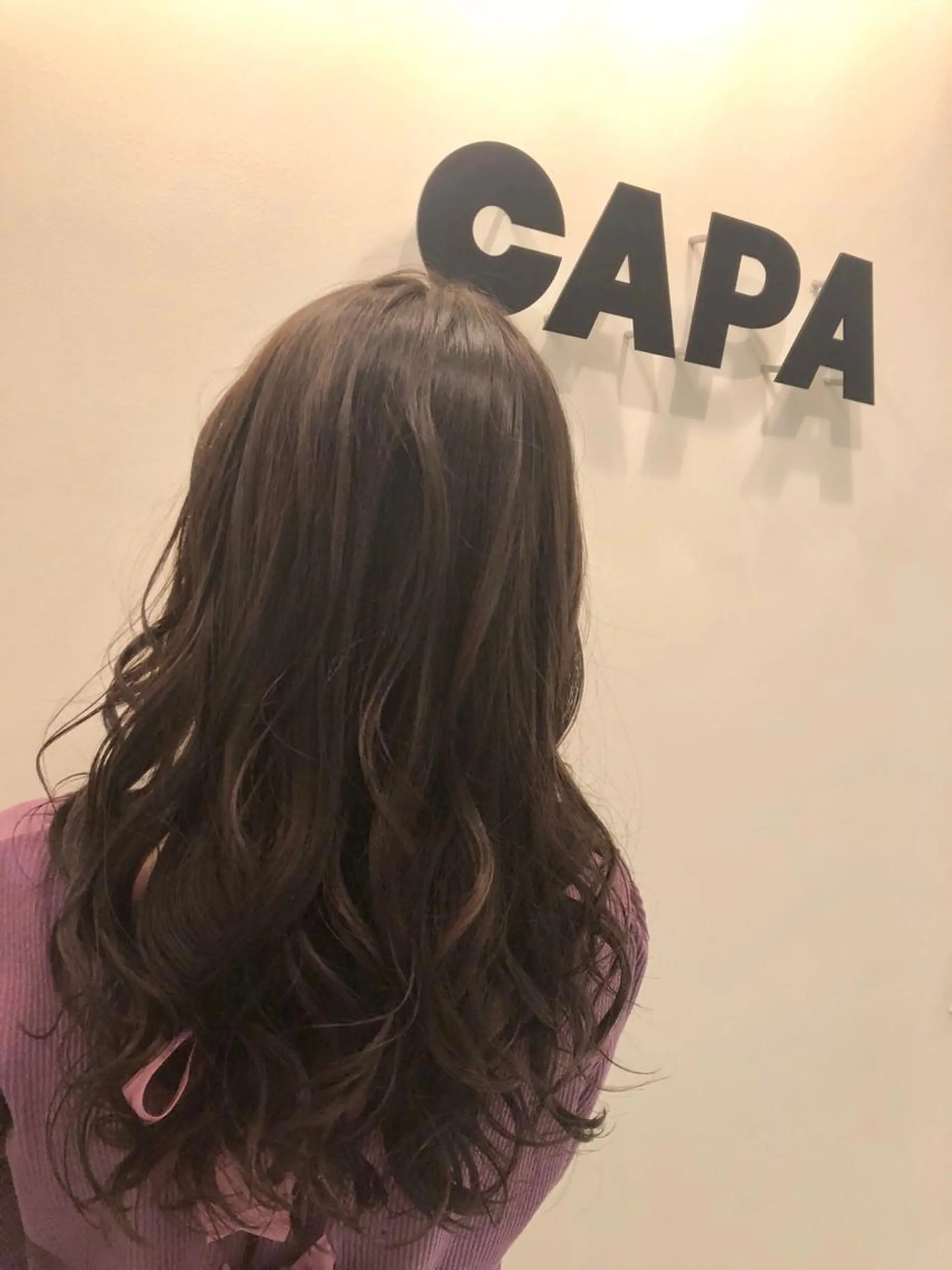 ロング カラー 白髪ぼかしハイライト めさきすずなのヘアスタイル