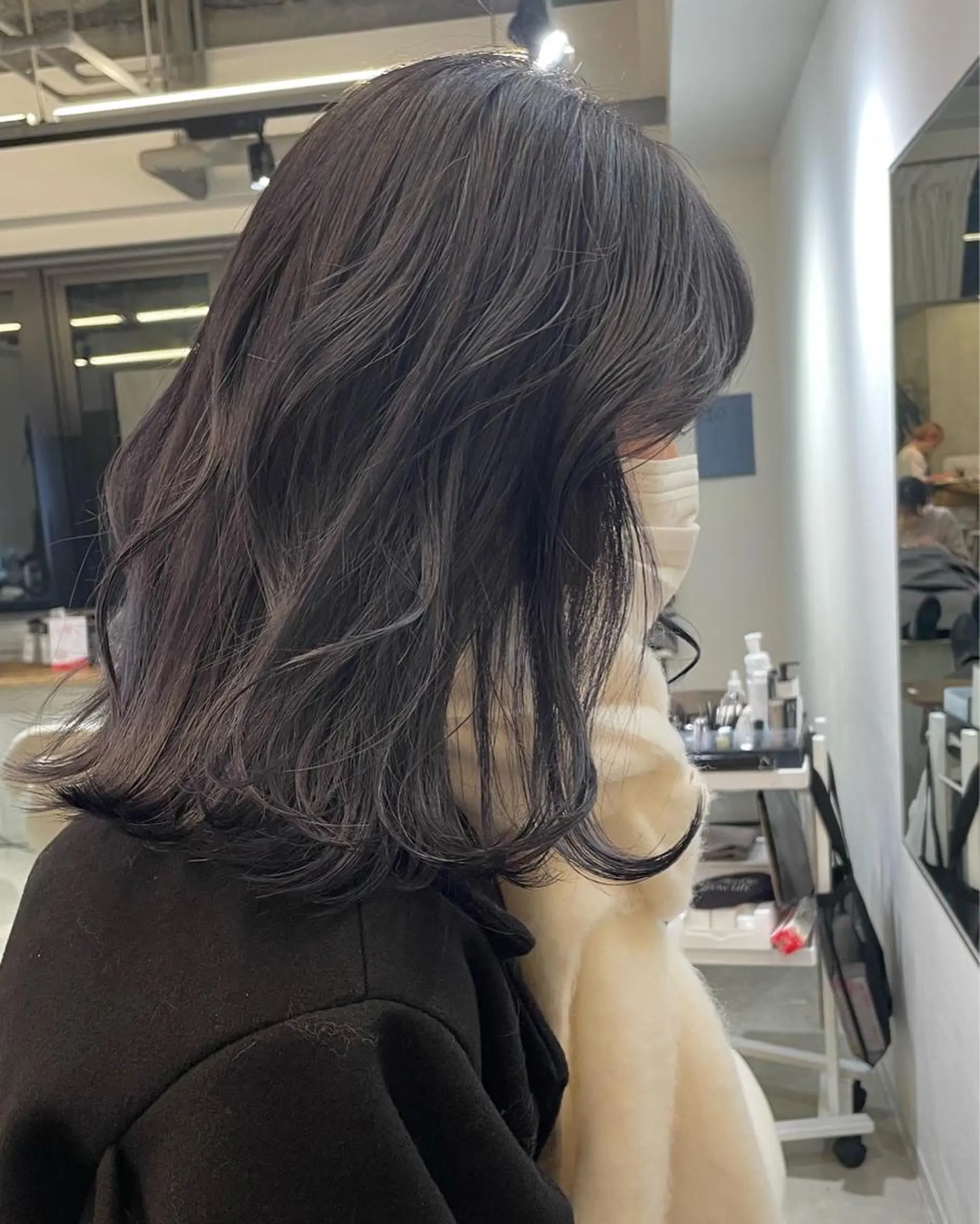 ミディアム カット ヘアカラー トリートメント 🦭髪質改善/メンズ /佐藤あいら🧳👔のヘアスタイル