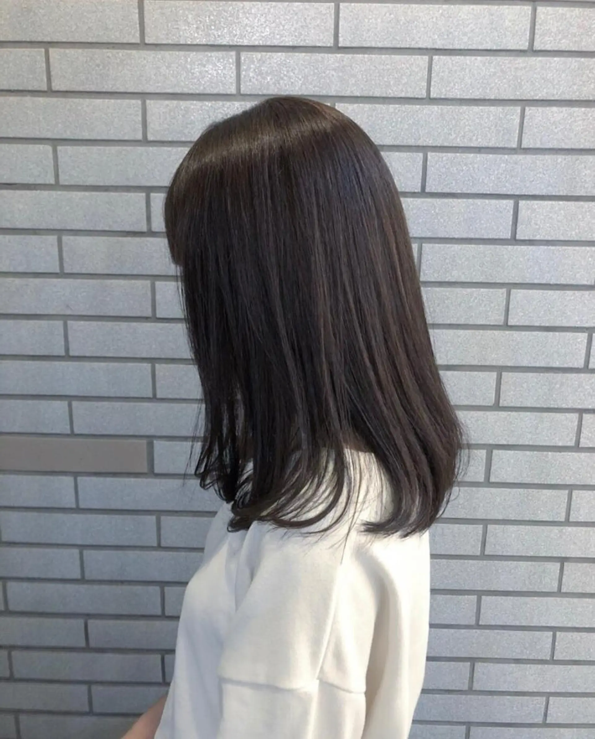 ミディアム カラー パーマ ベージュカラー 縮毛矯正 ストレートパーマ XES-TA所属・中村 よしひでのヘアスタイル