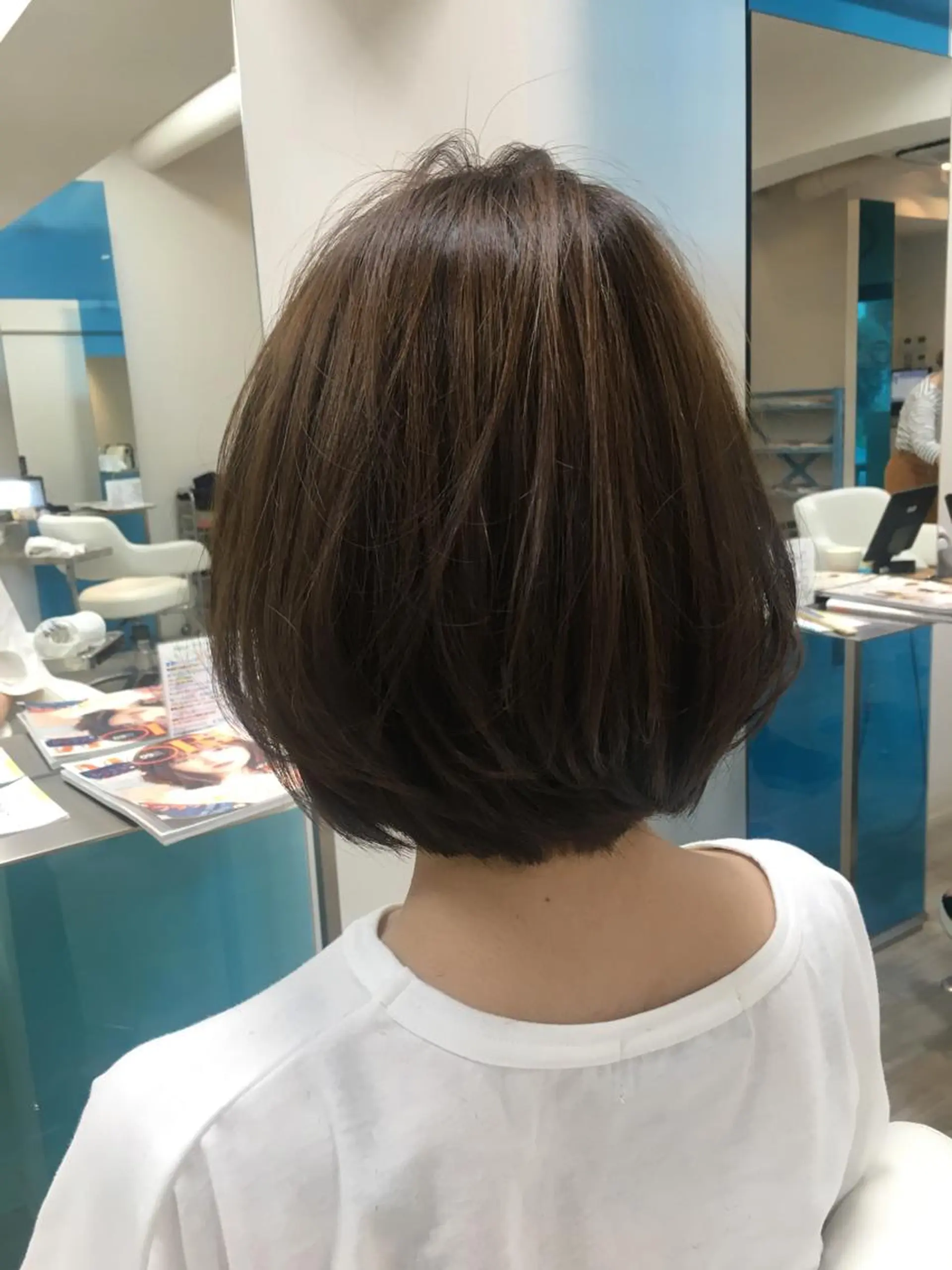 ショート カラー ボブ NATSUKI💟 EARTH二俣川のヘアスタイル