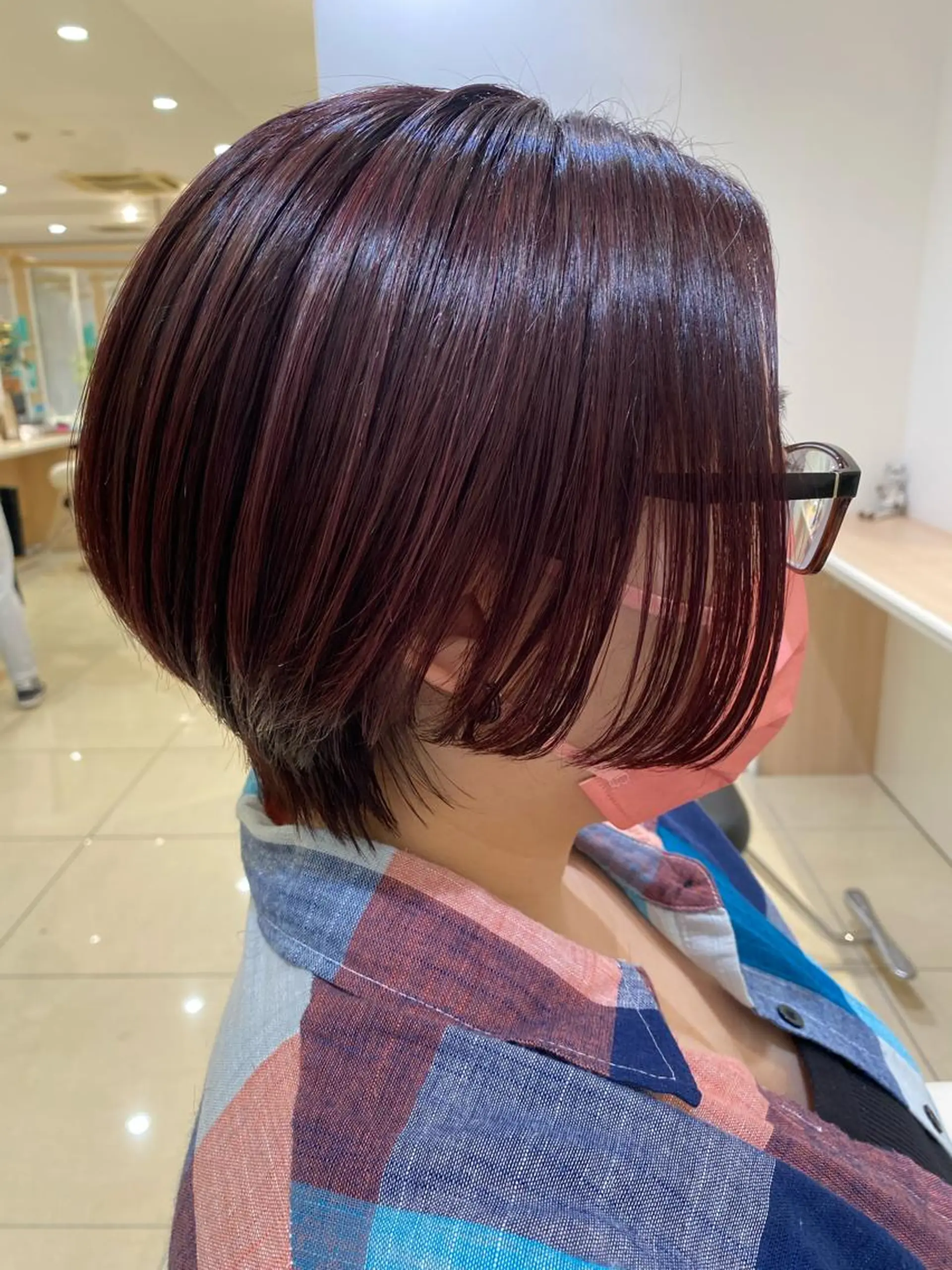 ショート カラー 🩵波巻き／ツイスパ HARU💎のヘアスタイル