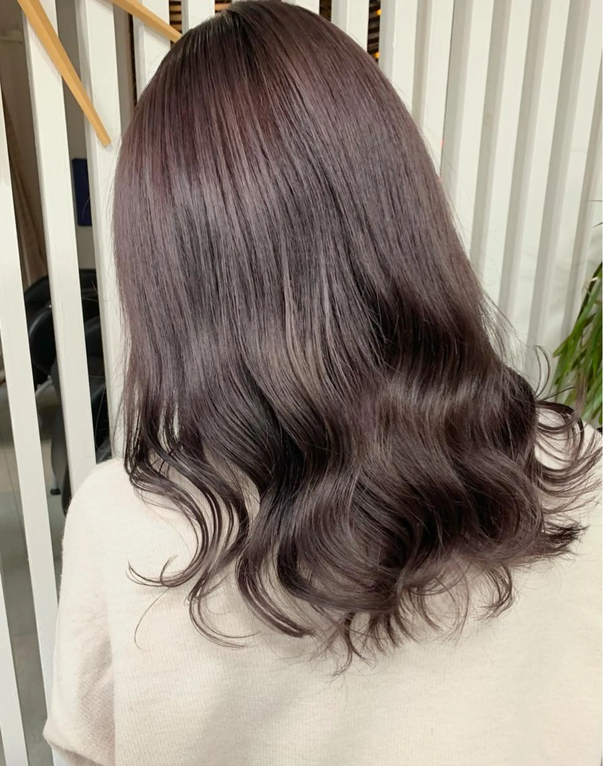 セミロング カラー 樫原裕二 /柔らかいカラーのヘアスタイル