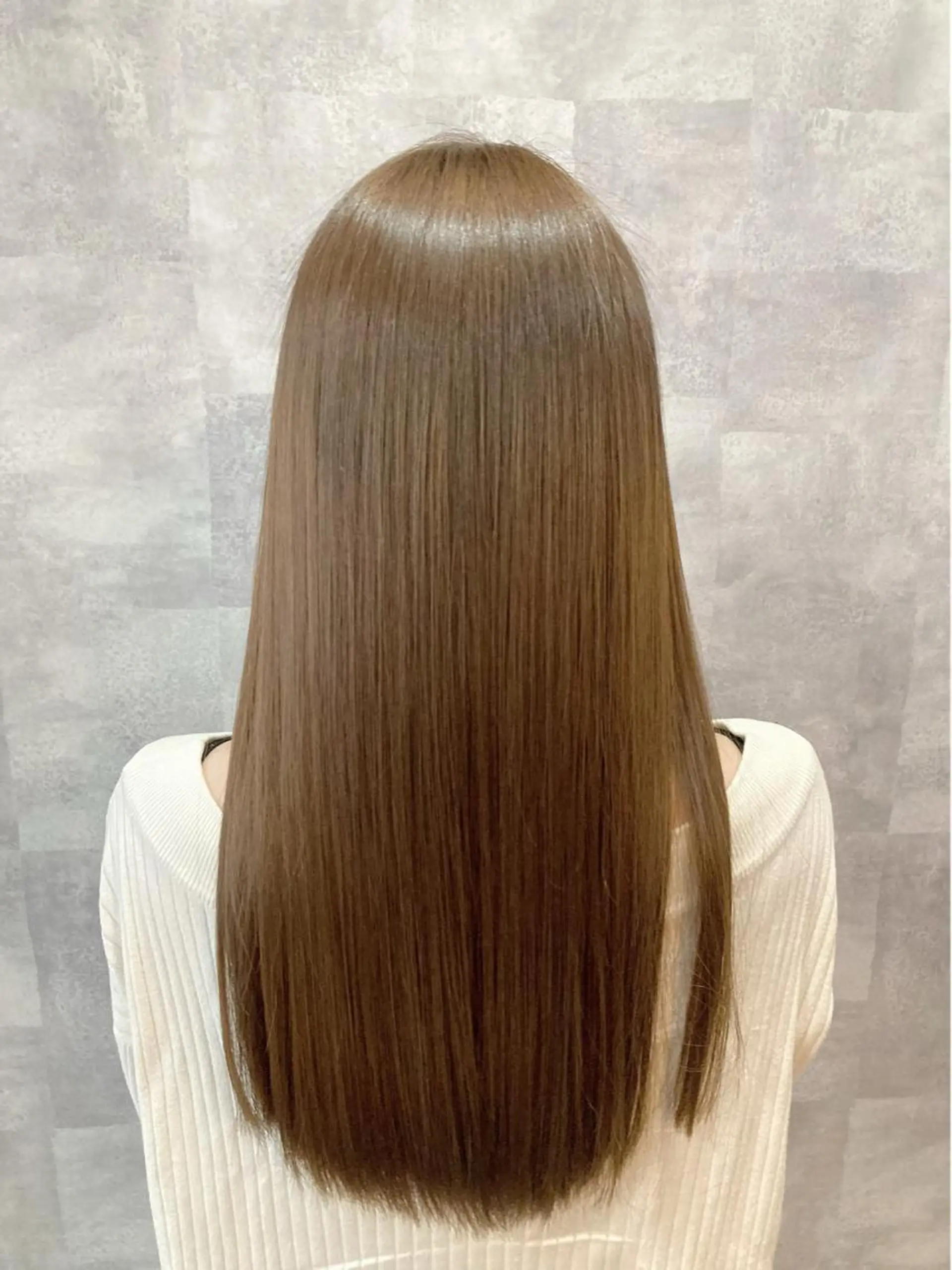 ロング ヘアカラー レイヤーカット ✨藤原のヘアスタイル