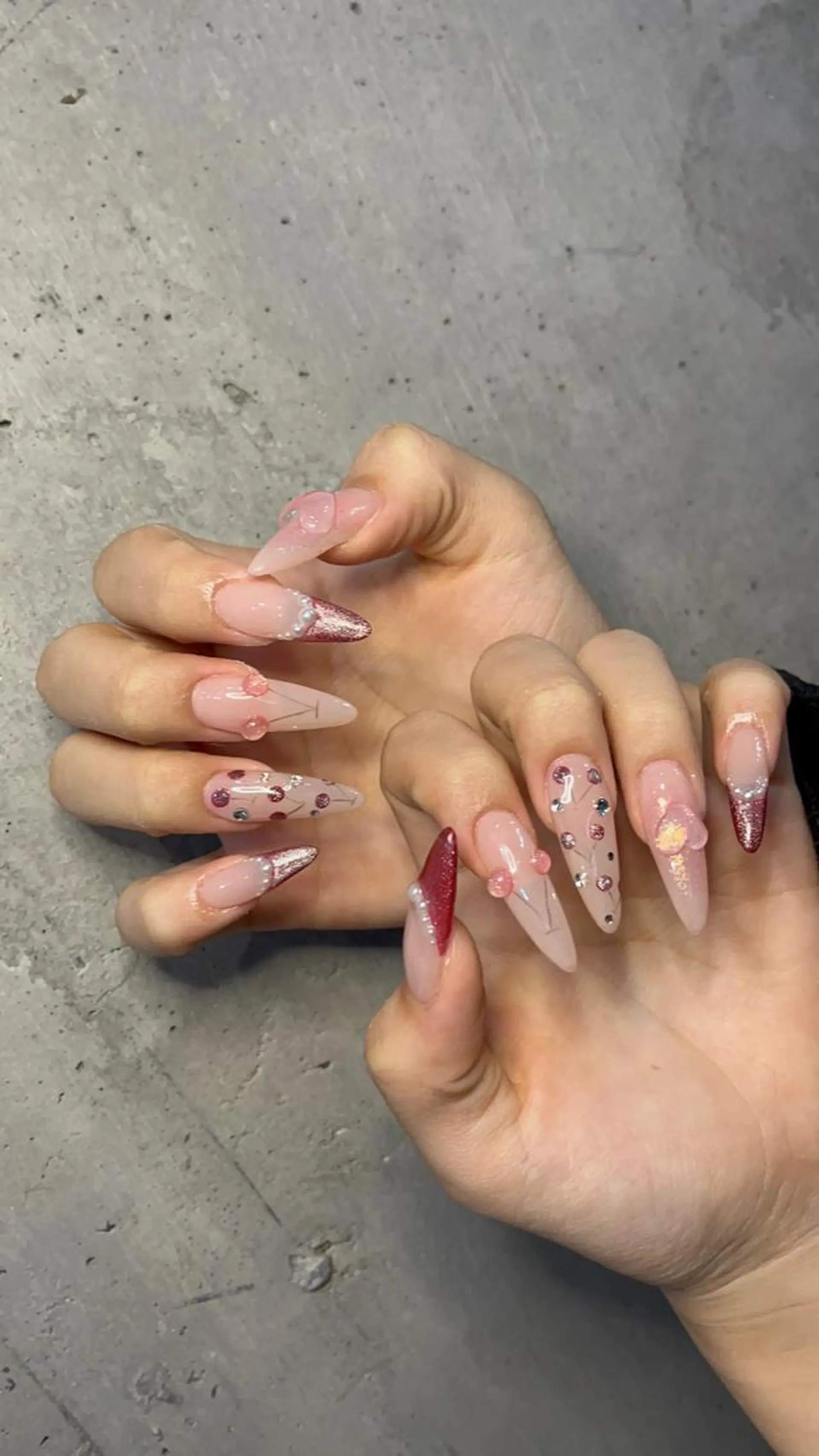 ネイル ハンドネイル IROHA Nail 矢掛萌子のネイルデザイン