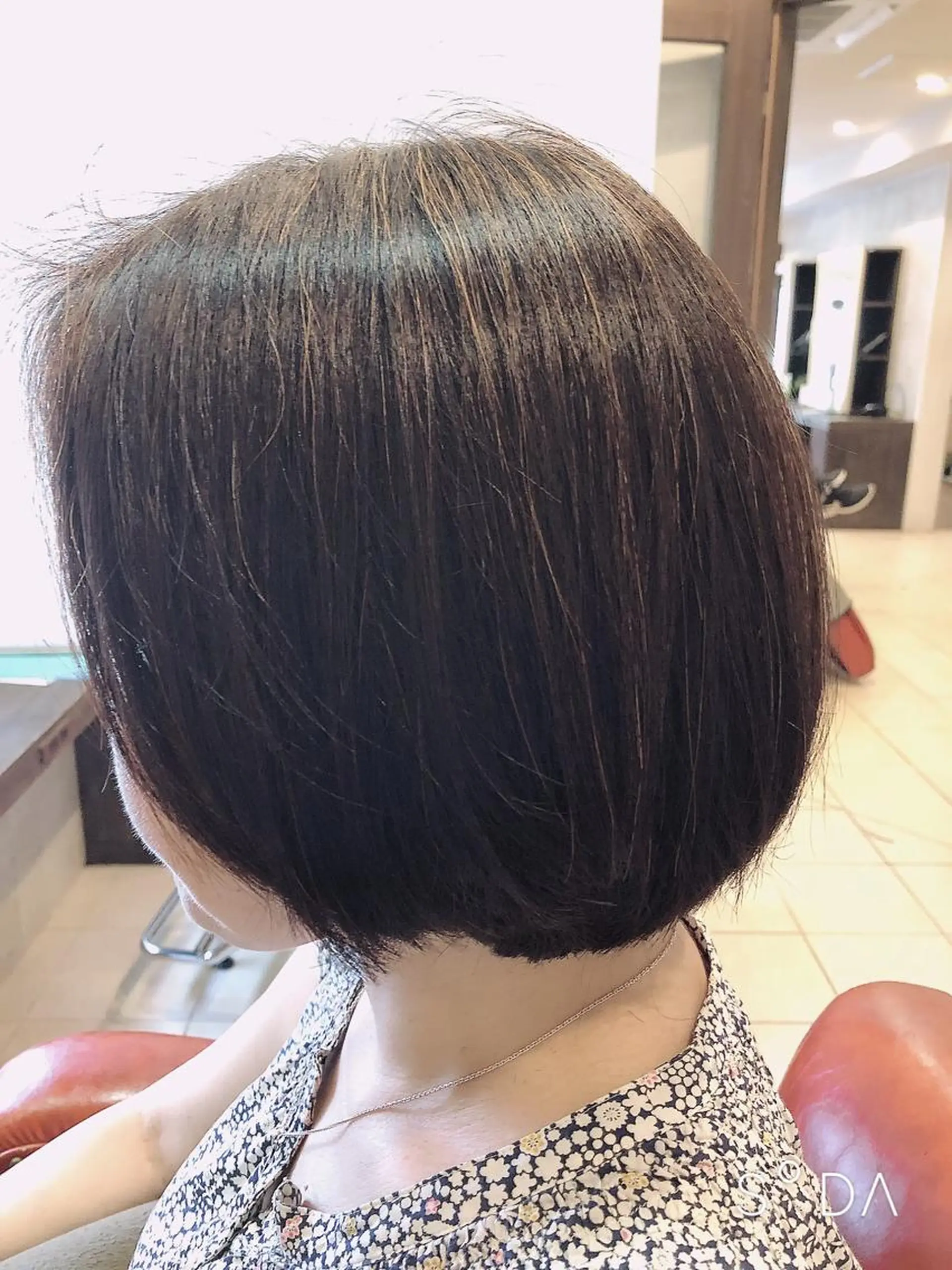 ショート 髪質改善 カラーJILLのヘアスタイル