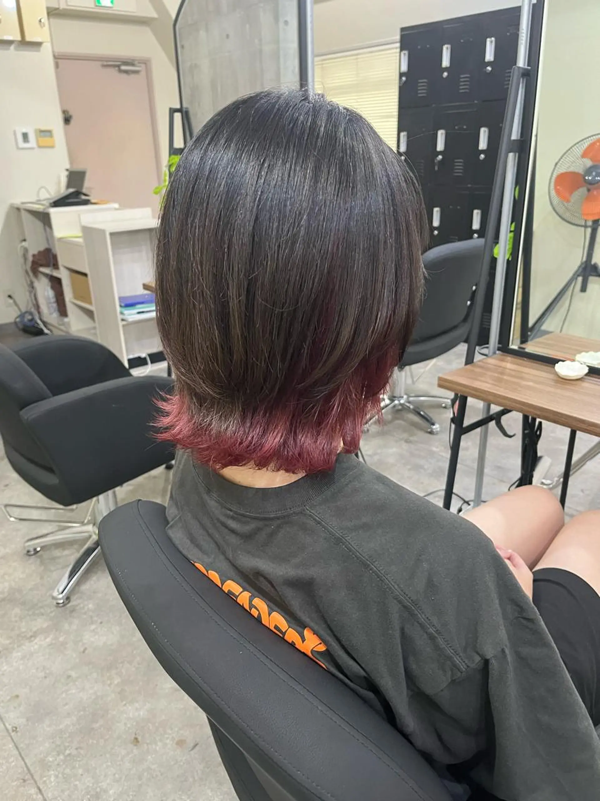 ミディアム カラー 髪質改善ケア特化 石田のヘアスタイル