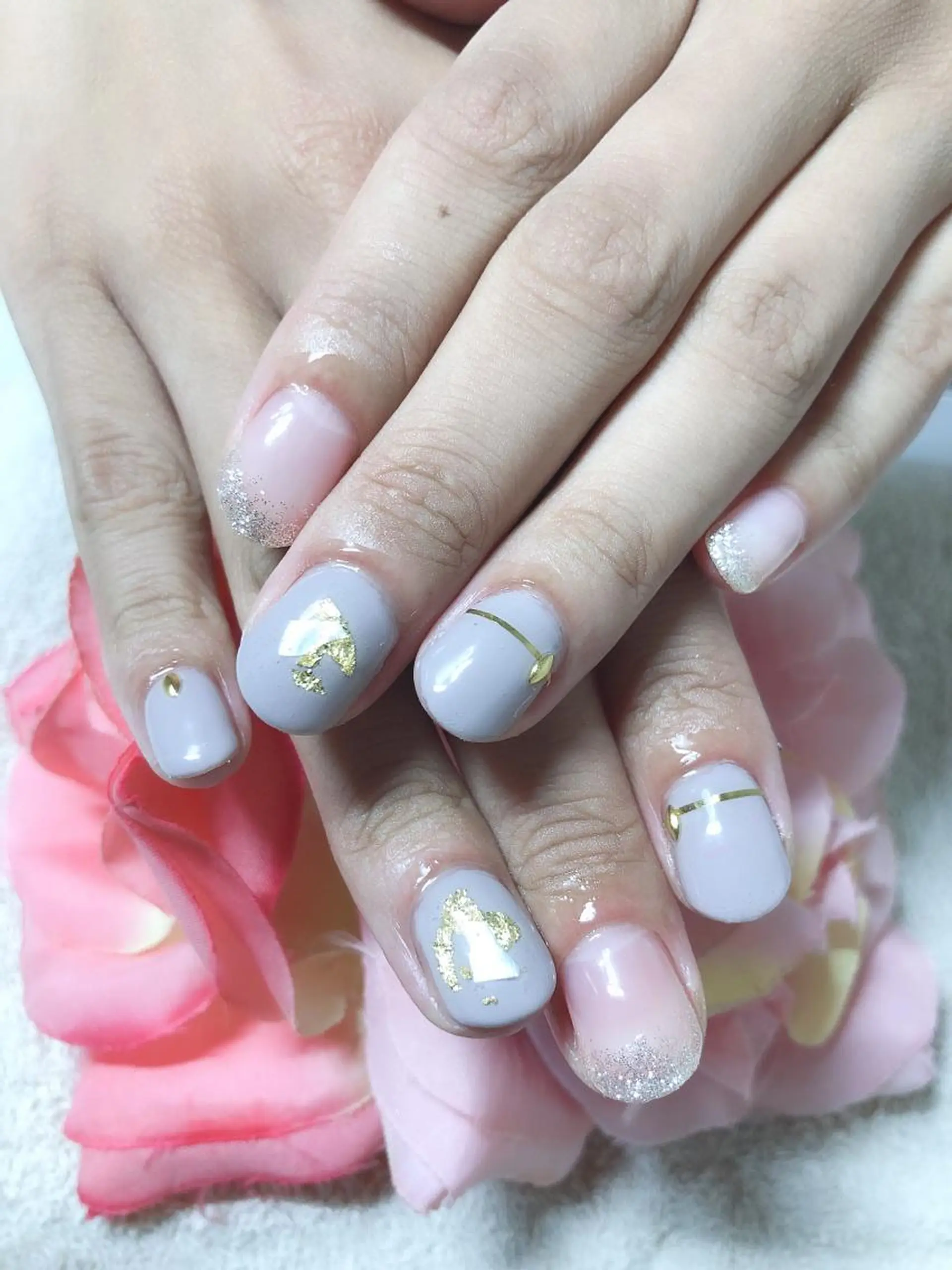 ショート ネイル 《LB》ラブリエ Nail&eyeのマツエク・マツパデザイン