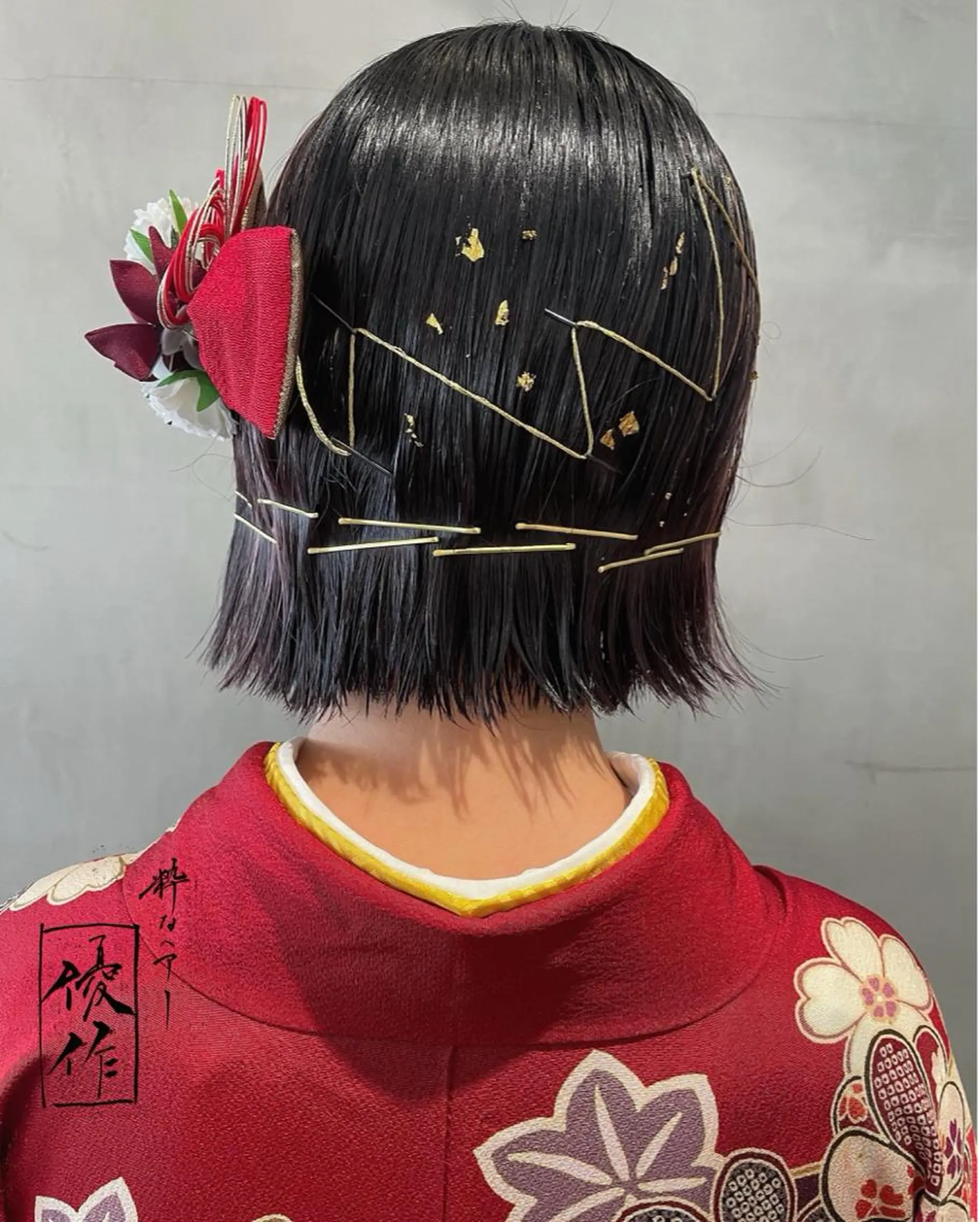 ショート カラー ヘアアレンジ 優作 〜圧倒的信頼〜のヘアスタイル