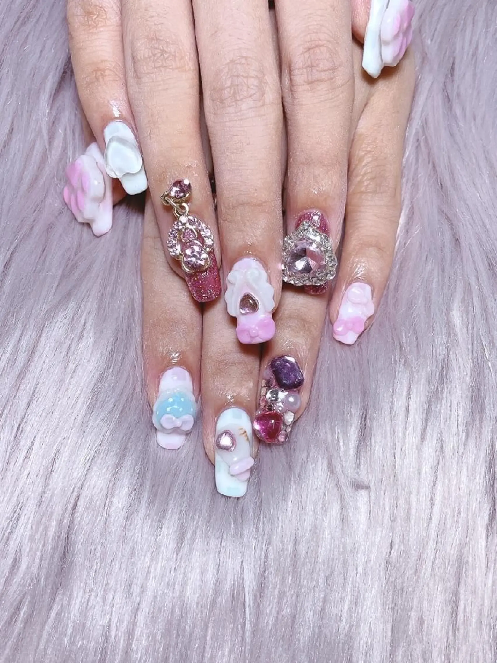 ネイル 稲垣 江梨花のネイルデザイン