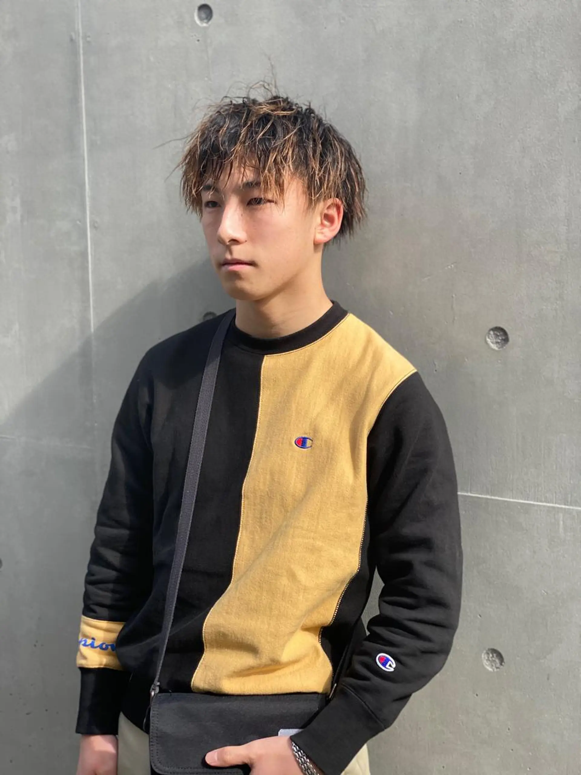 ショート カラー パーマ ヘアアレンジ メンズ キッズ ネイル マツエク・マツパ カット パーマ 中元 淳のヘアスタイル