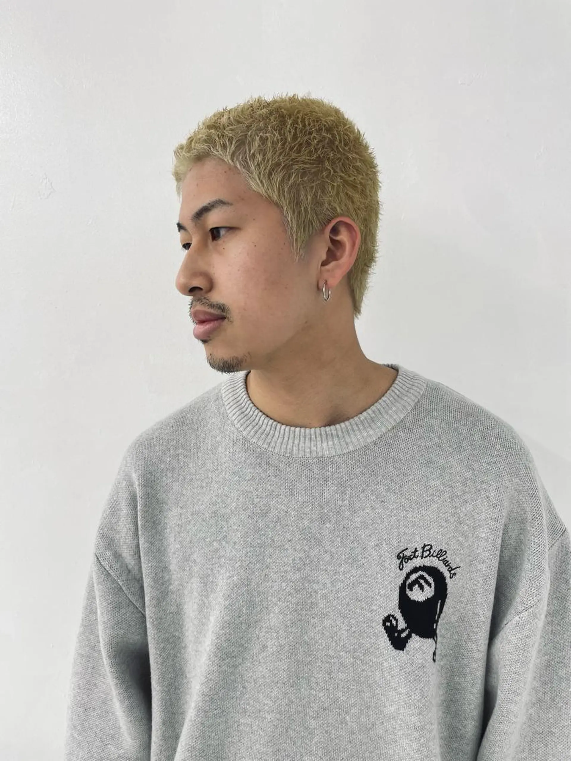 カラー メンズ カット ヘアカラー トリートメント スパイキーパーマ 柏NO1 藤本葉のヘアスタイル