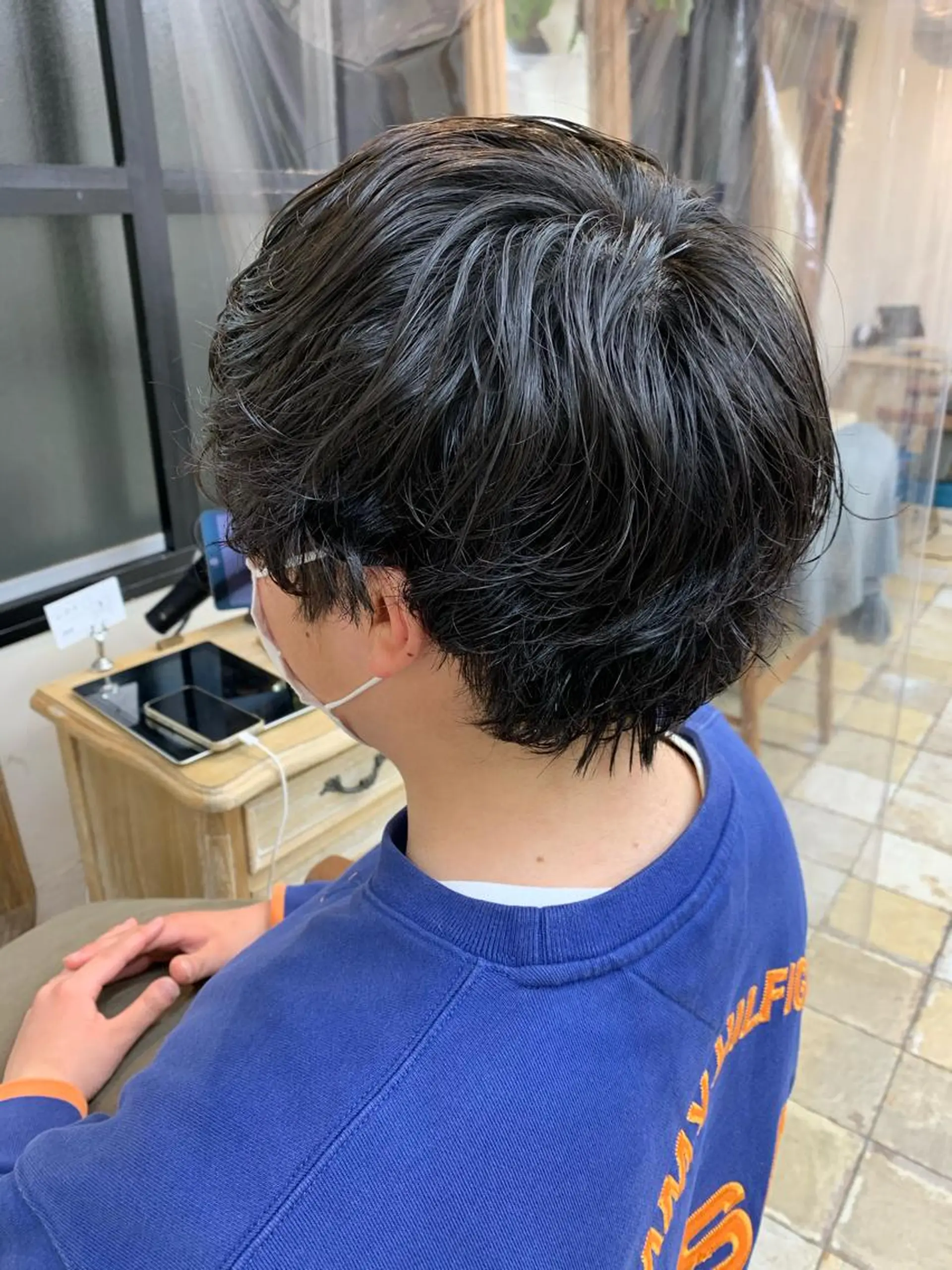 ショート パーマ ショート/ボブ特化 相良 真子のヘアスタイル