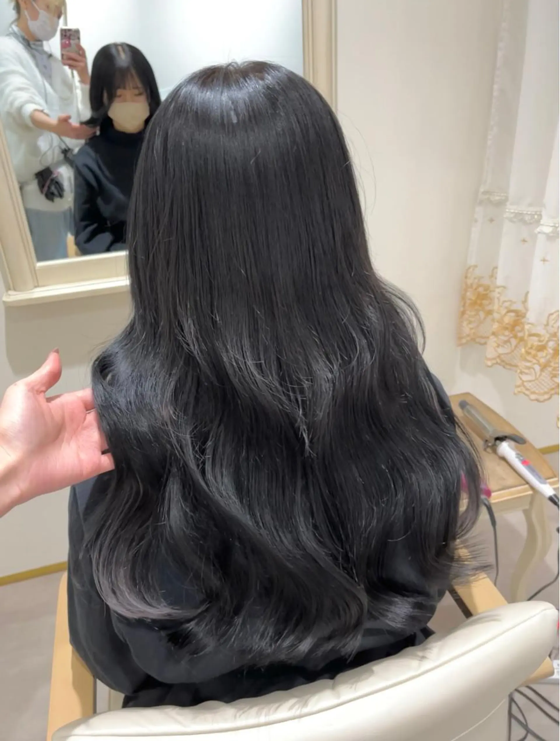 ロング カラー エクステ MOE🐈‍⬛🎀 エクステ/ワンホンのヘアスタイル