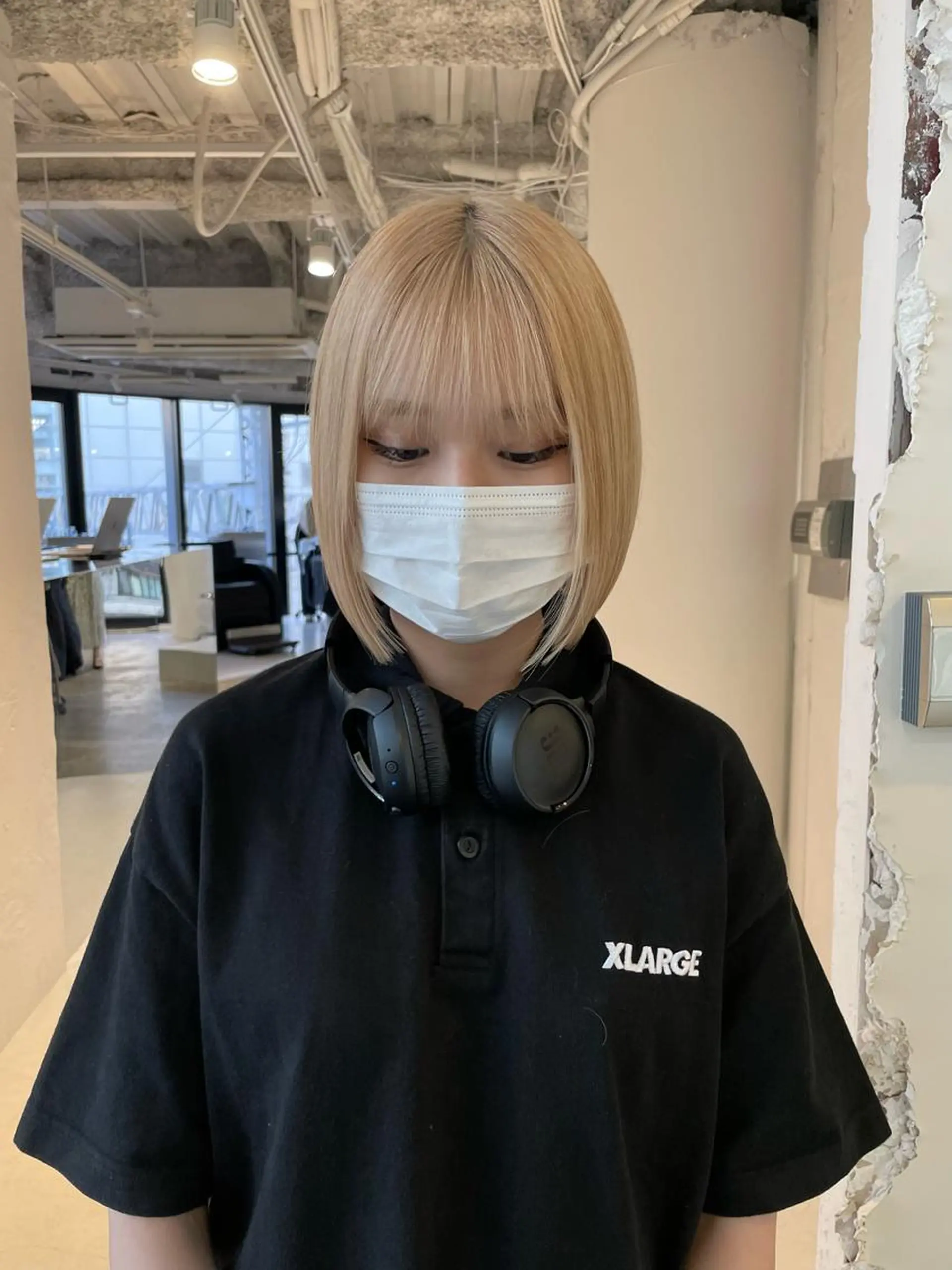 ショート カラー ブロンド ボブ カット 🔥ボブ/レイヤー/ shingoのヘアスタイル