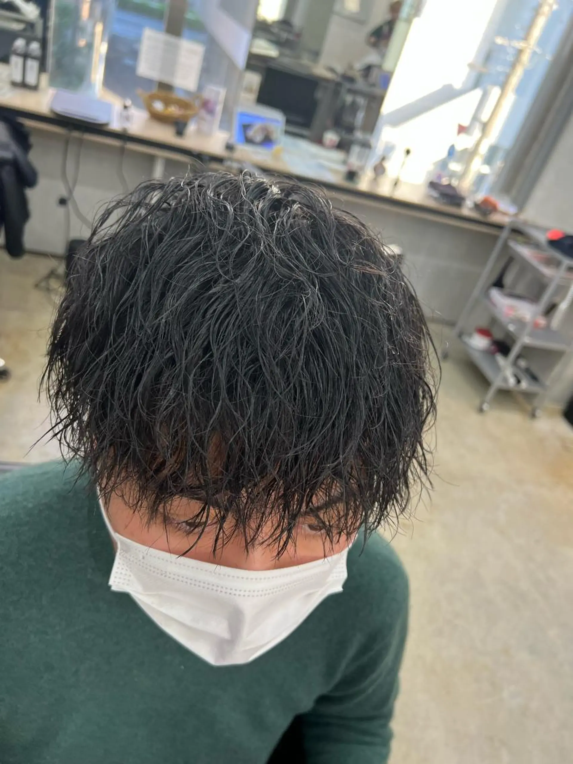 メンズ メンズパーマ カット パーマ トリートメント 🏝メンズカット特化 赤羽🏝SHOのヘアスタイル