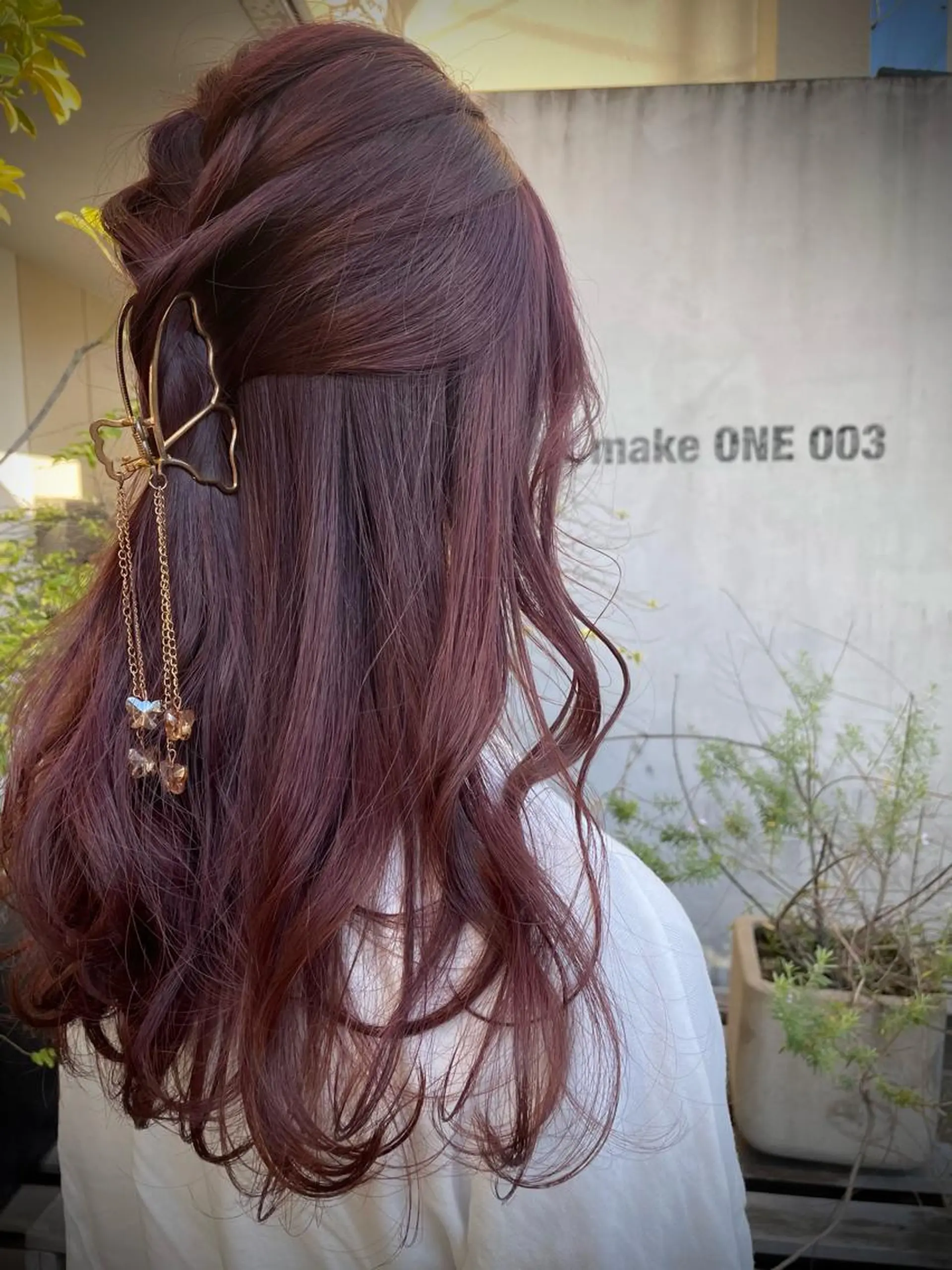 ロング カット ヘアカラー トリートメント ヘッドスパ maho🤍透明感 カラー/顔周りcutのヘアスタイル