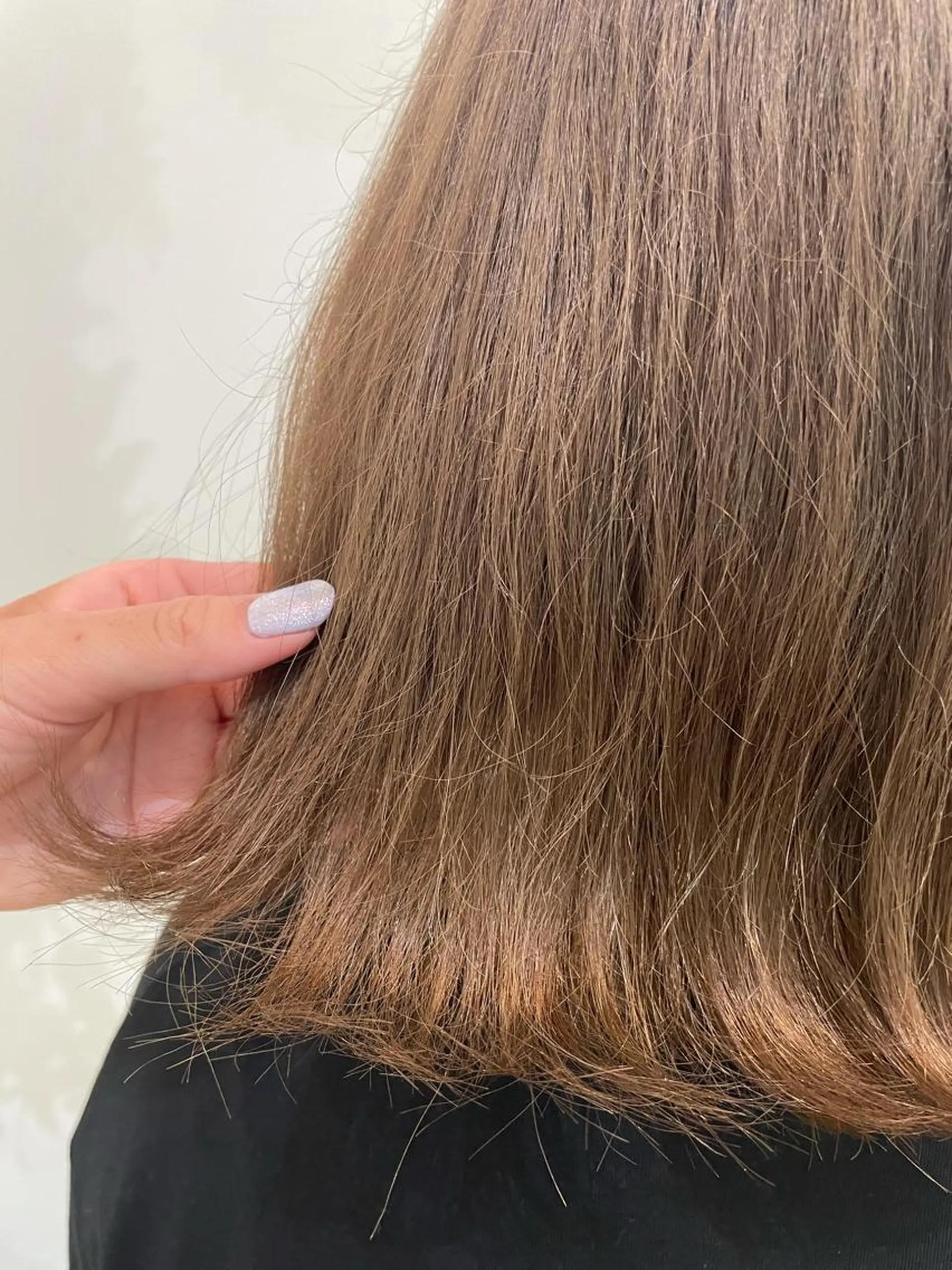 カラー ブリーチ 髪質改善カラー🤍 エクステ✨君島由実子のヘアスタイル