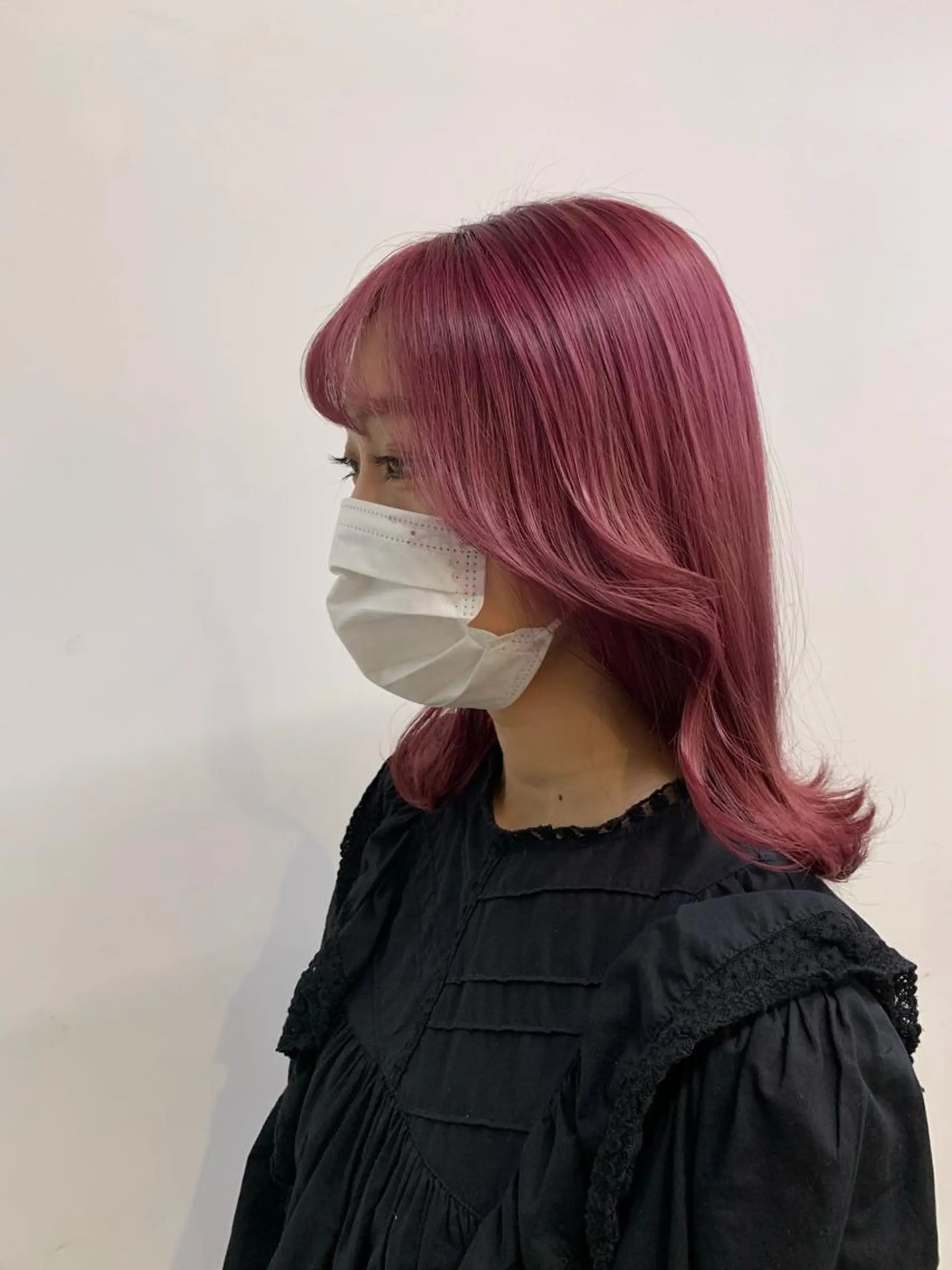 ミディアム サロウィン新宿三丁目East所属・💕冬モテ×上品色気 モテヘア💕山田航介のヘアスタイル