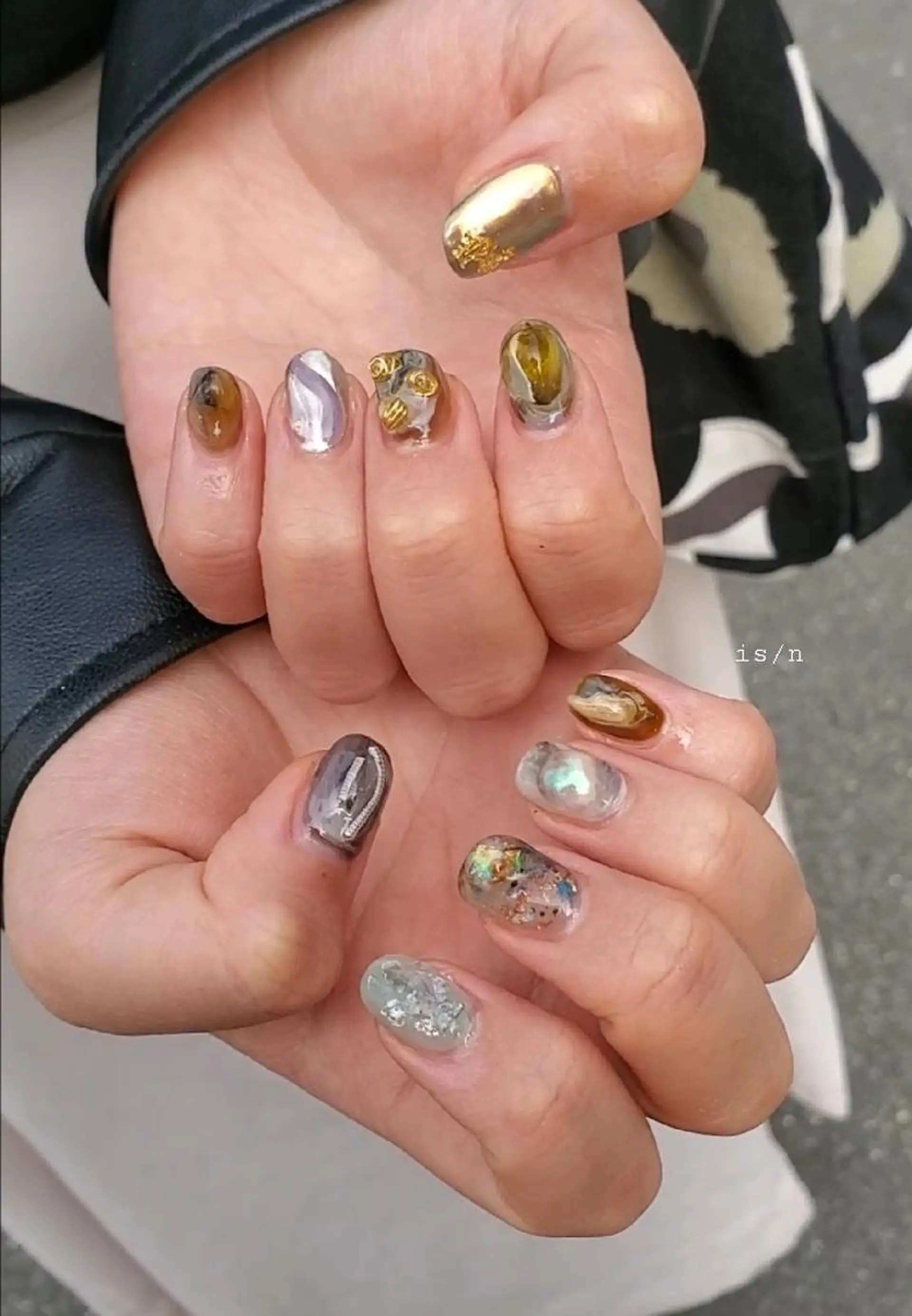 ネイル ハンドネイル 店長 佐藤のネイルデザイン