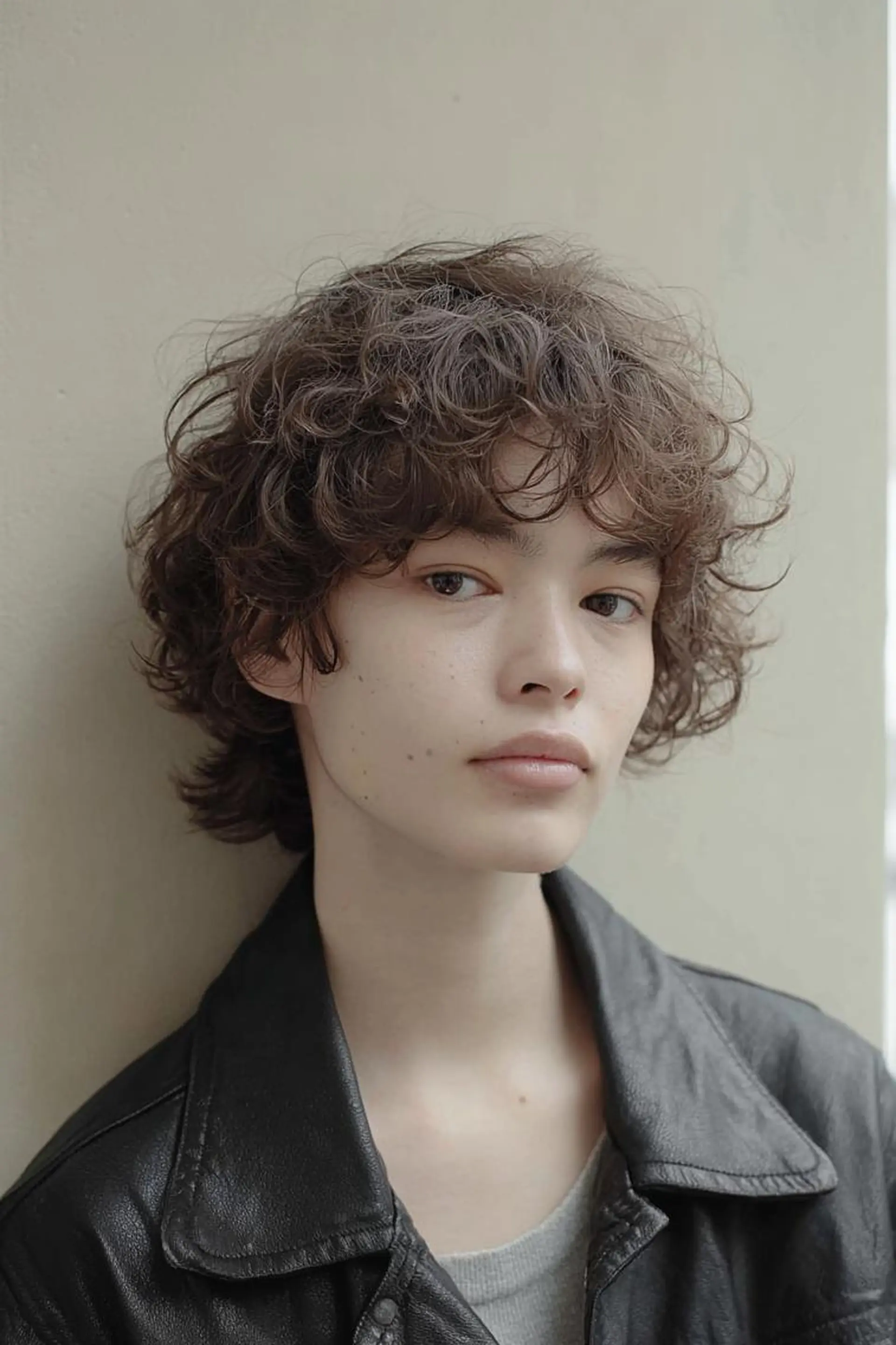 ミディアム カラー パーマ メンズ カット ヘアカラー ⚜️LOM/メンズ/ 雰囲気男子製造所⚜️のヘアスタイル