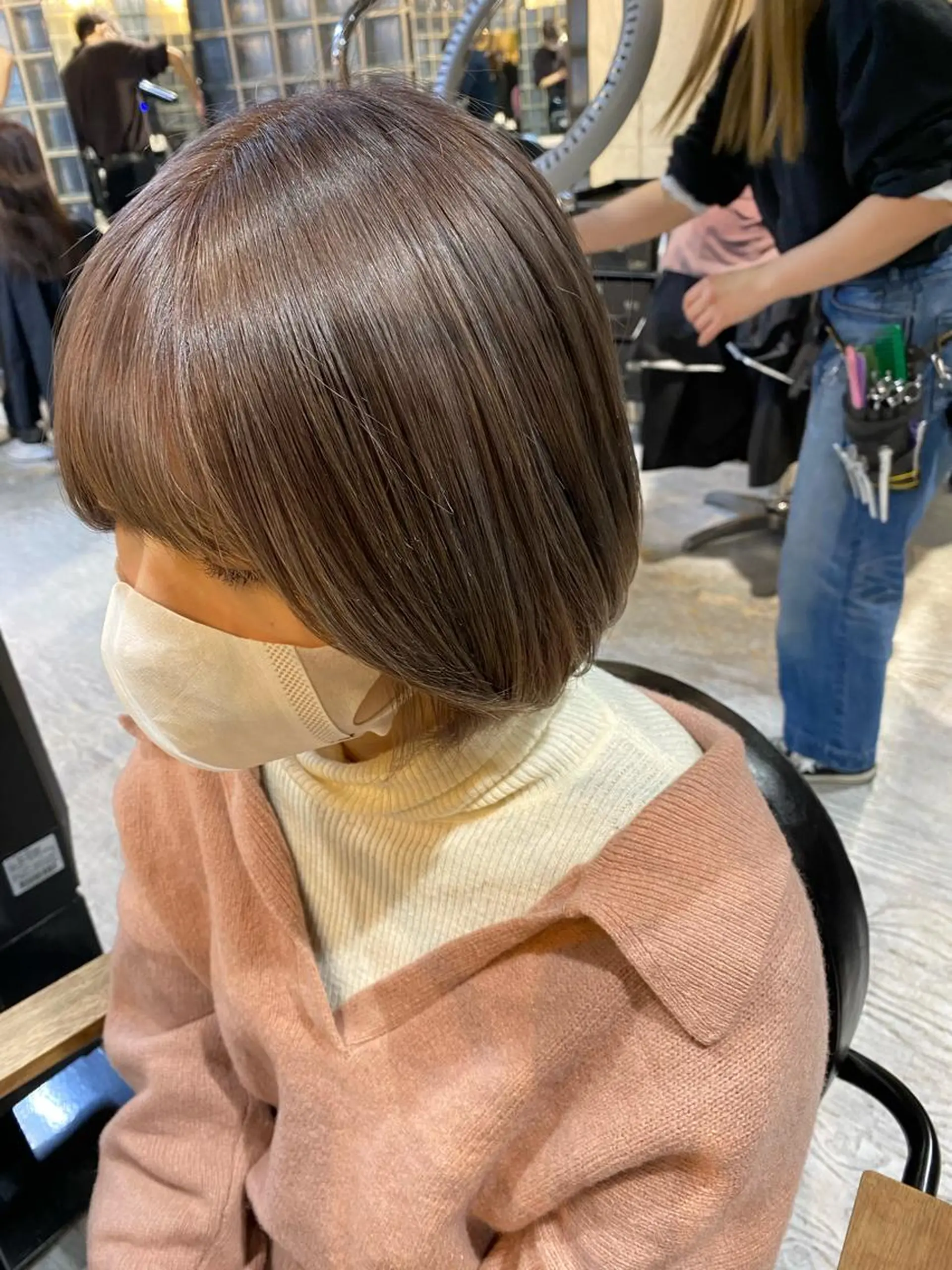 ショート 大橋 美咲のヘアスタイル