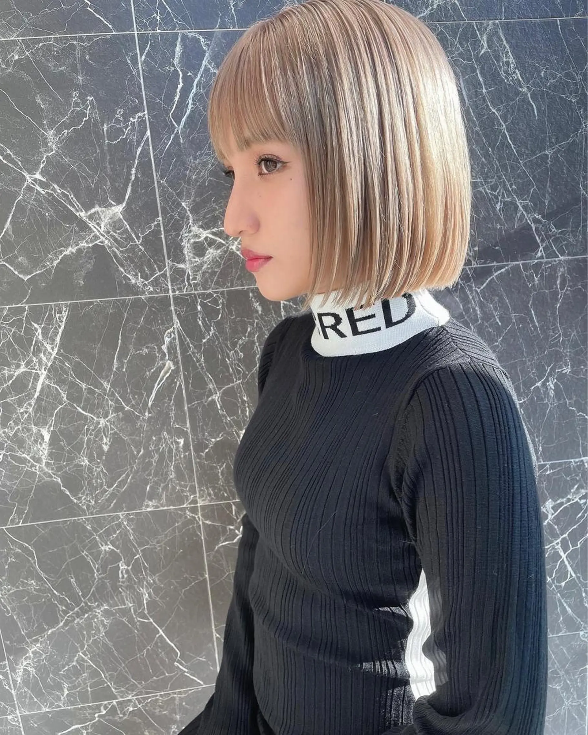 ショート チダアキフミ Ash大森のヘアスタイル