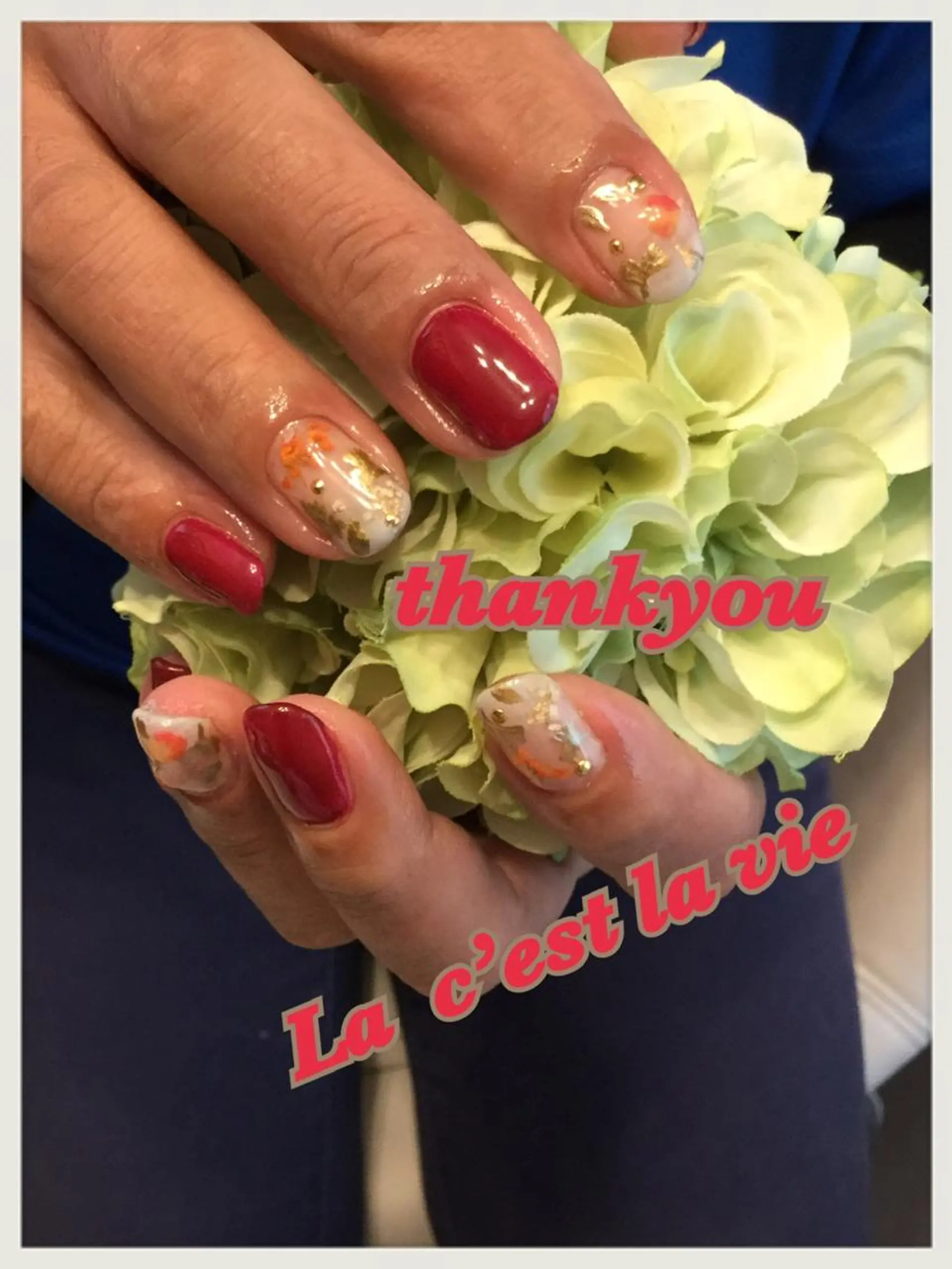 ネイル nailsalon ラセラヴィのネイルデザイン