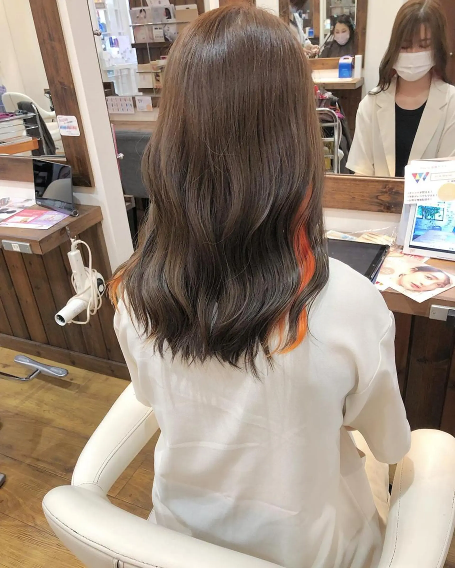 カラー アッシュ ブリーチ ダブルカラー グラデーションカラー グレージュ 🌈ハイトーン/ ワタル🌈のヘアスタイル