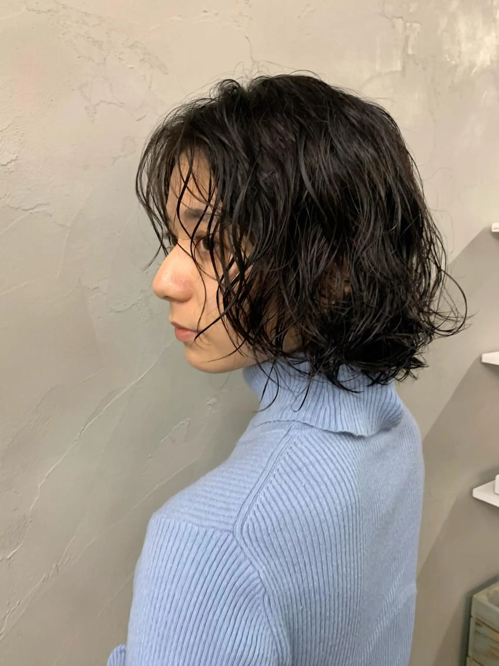 ショート カラー パーマ ヘアアレンジ キッズ ネイル マツエク・マツパ 架空〜KAQU〜所属・【clan】 NOGAMIのヘアスタイル