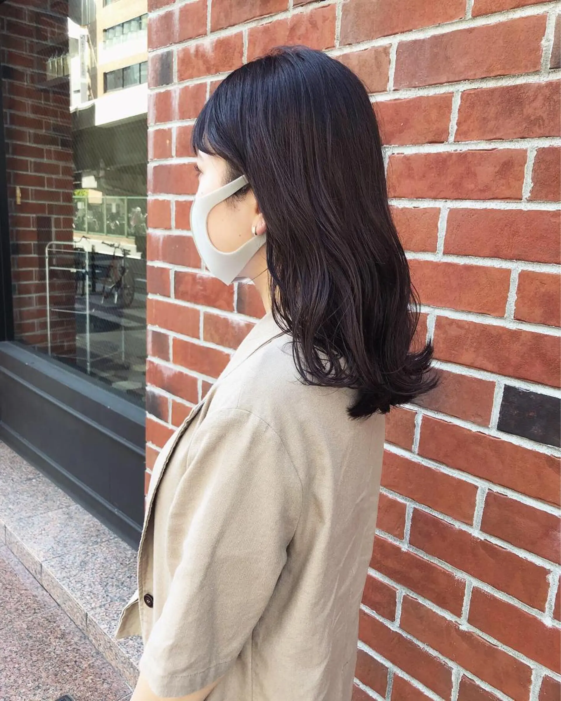 ロング カラー ヘアアレンジ ラベンダーカラー カット ヘアカラー トリートメント 酸性縮毛矯正🧴韓国 レイヤー/髪質改善のヘアスタイル