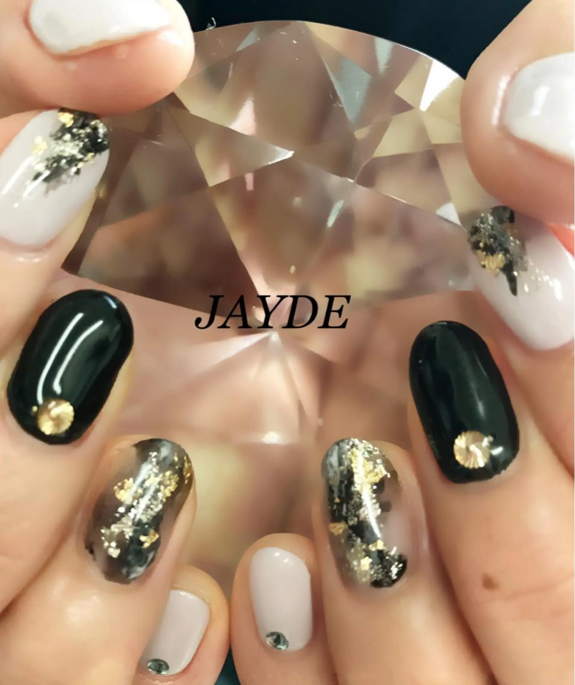 ネイル ニュアンスネイル JAYDE ジェイドのマツエク・マツパデザイン