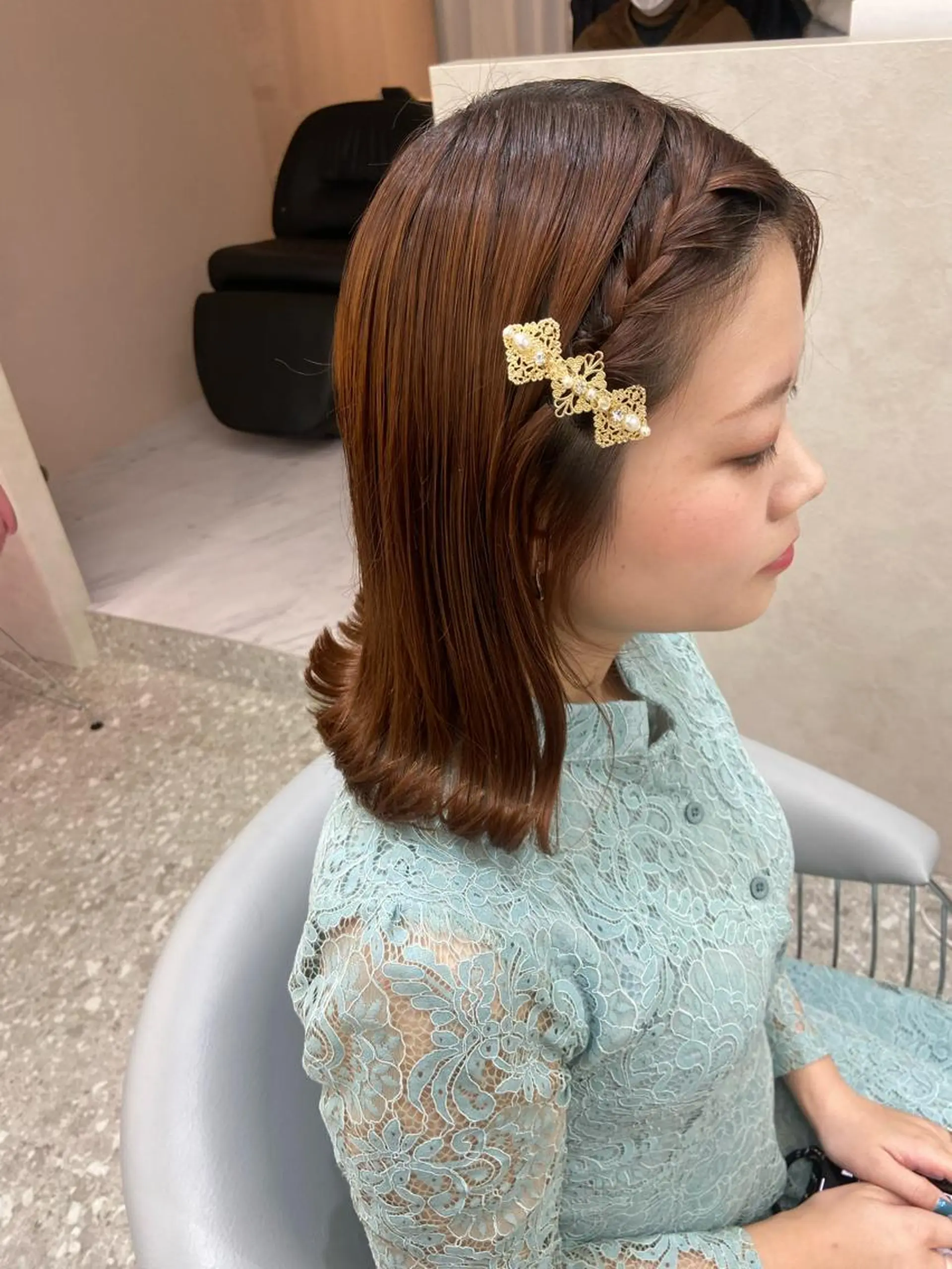 ヘアセット 新宿/韓国ヘア 中明度カラー/かやのヘアスタイル