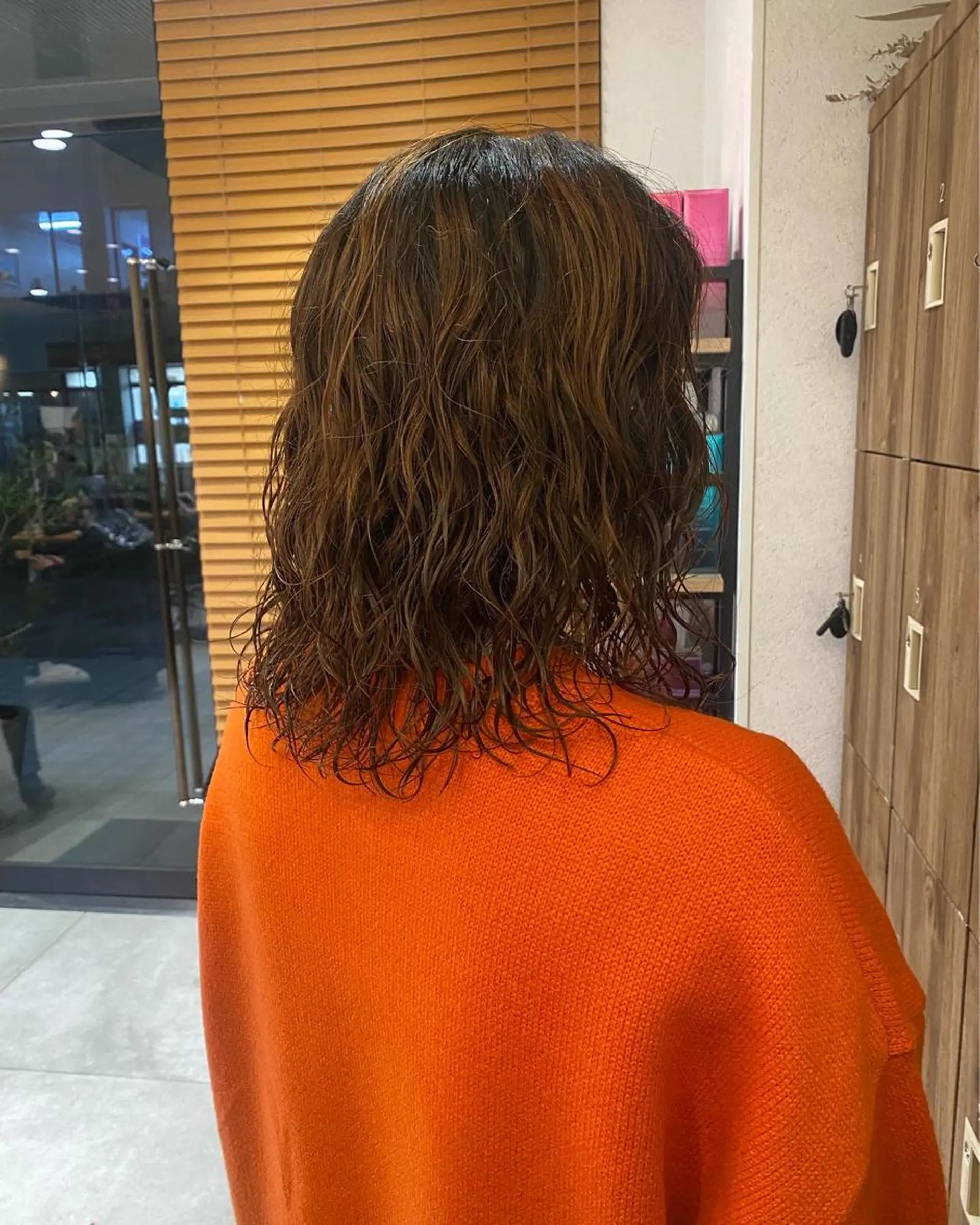 ミディアム パーマ ミディアムパーマ パーマ パーマ指名No1 /namiのヘアスタイル