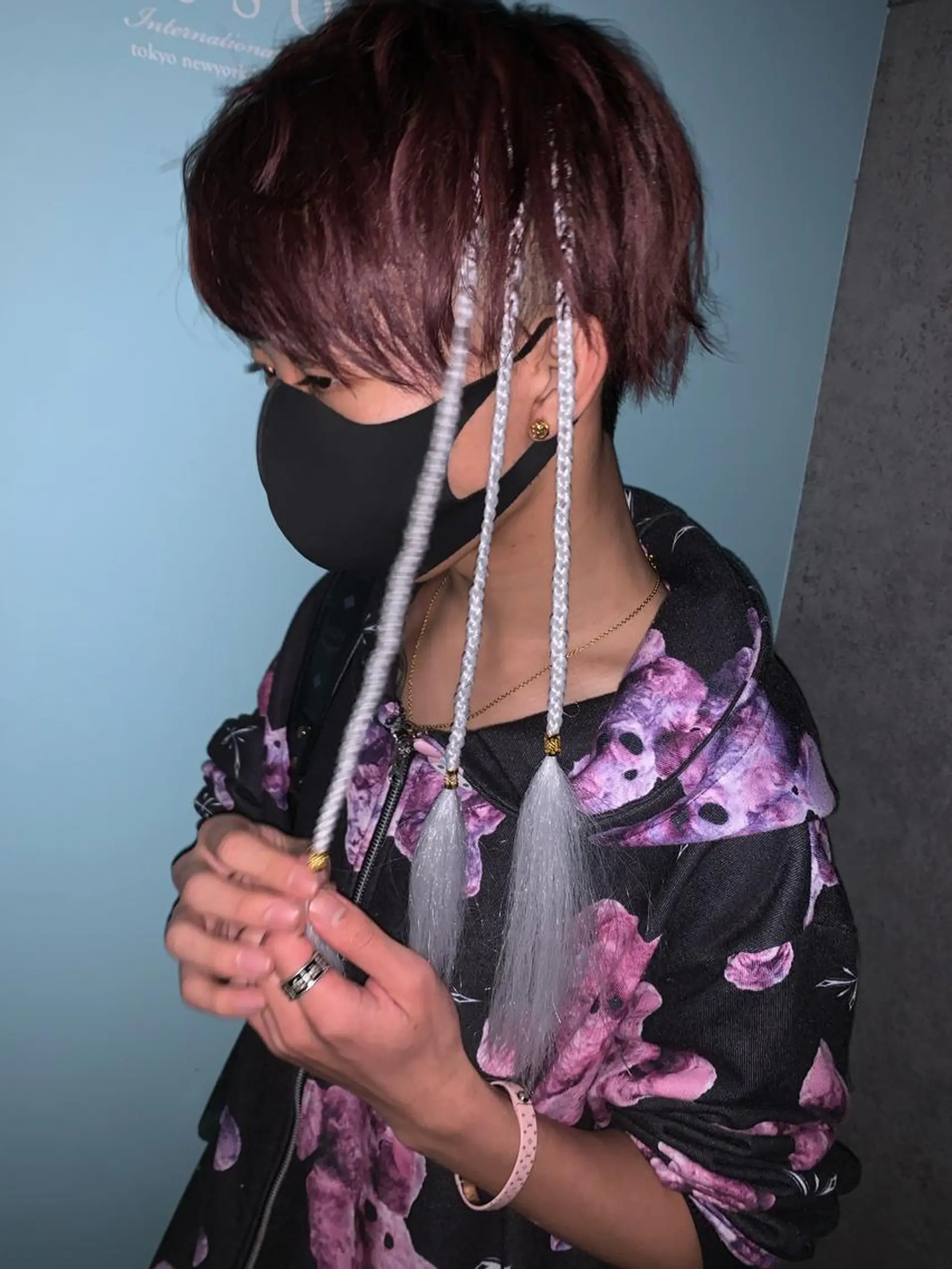 ヘアアレンジ メンズ ally hairsalon所属・Emi .のヘアスタイル