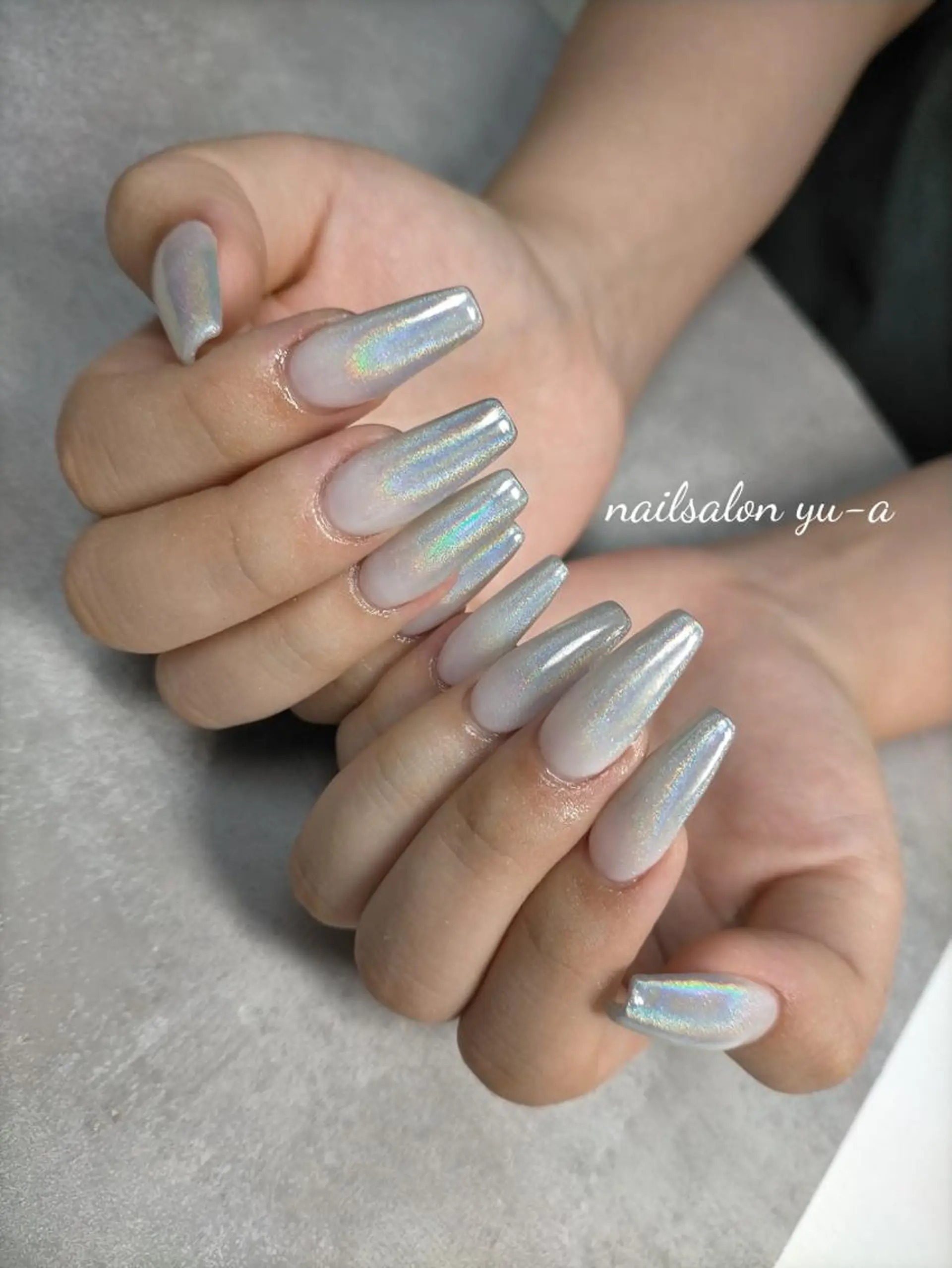 ネイル ハンドネイル ネイル＆ホワイトニング   Yu-a所属・yu-a  スカルプ ネイルakiのネイルデザイン