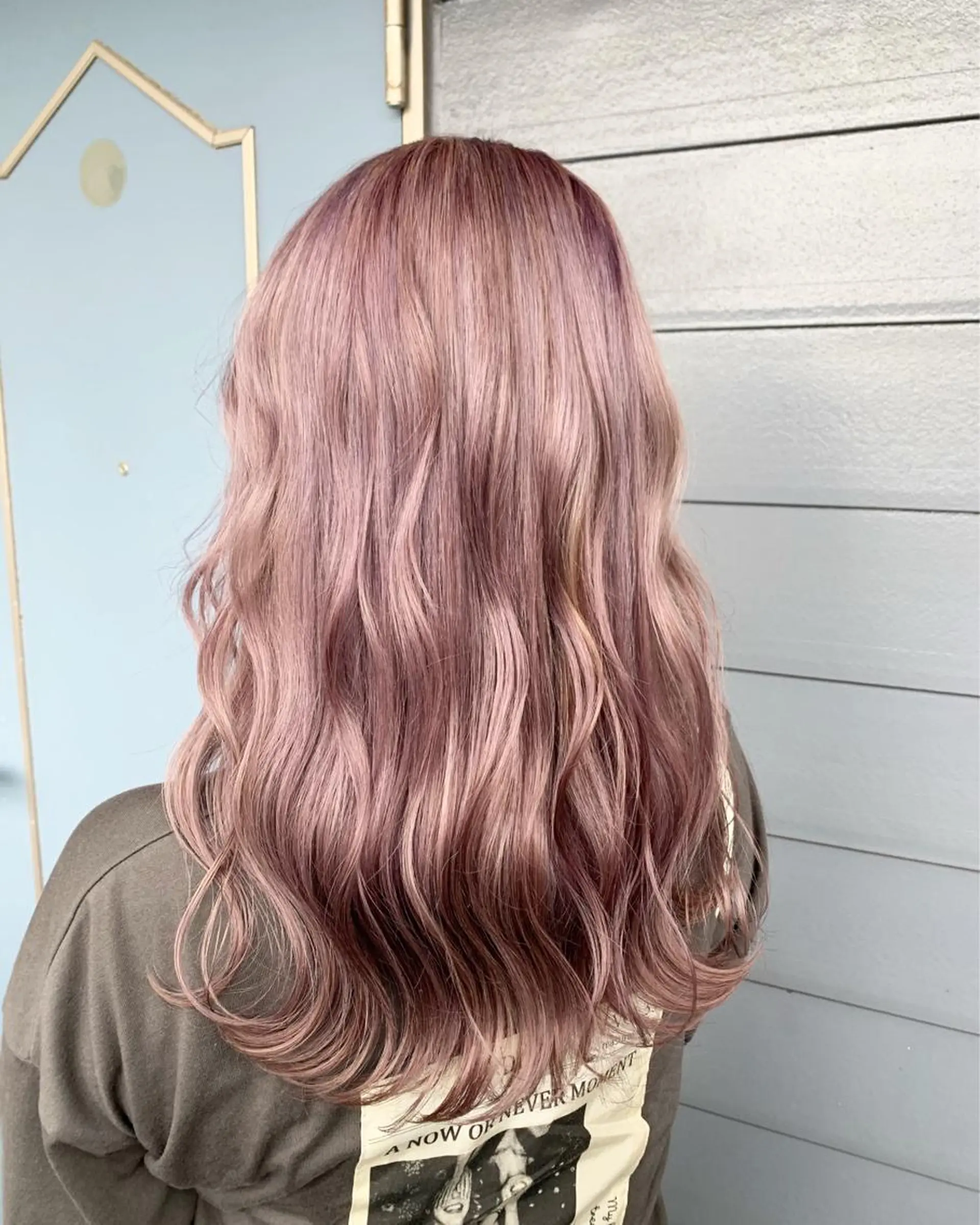 ミディアム カラー ヘアカラー 渡辺 健太のヘアスタイル