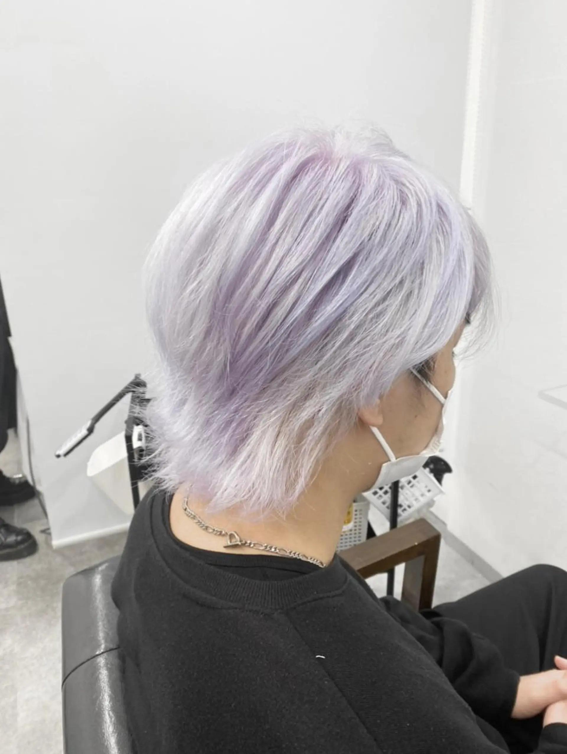 ショート カラー ブリーチ パーソナルカラー診断 ホワイトカラー美座尊のその他イメージ