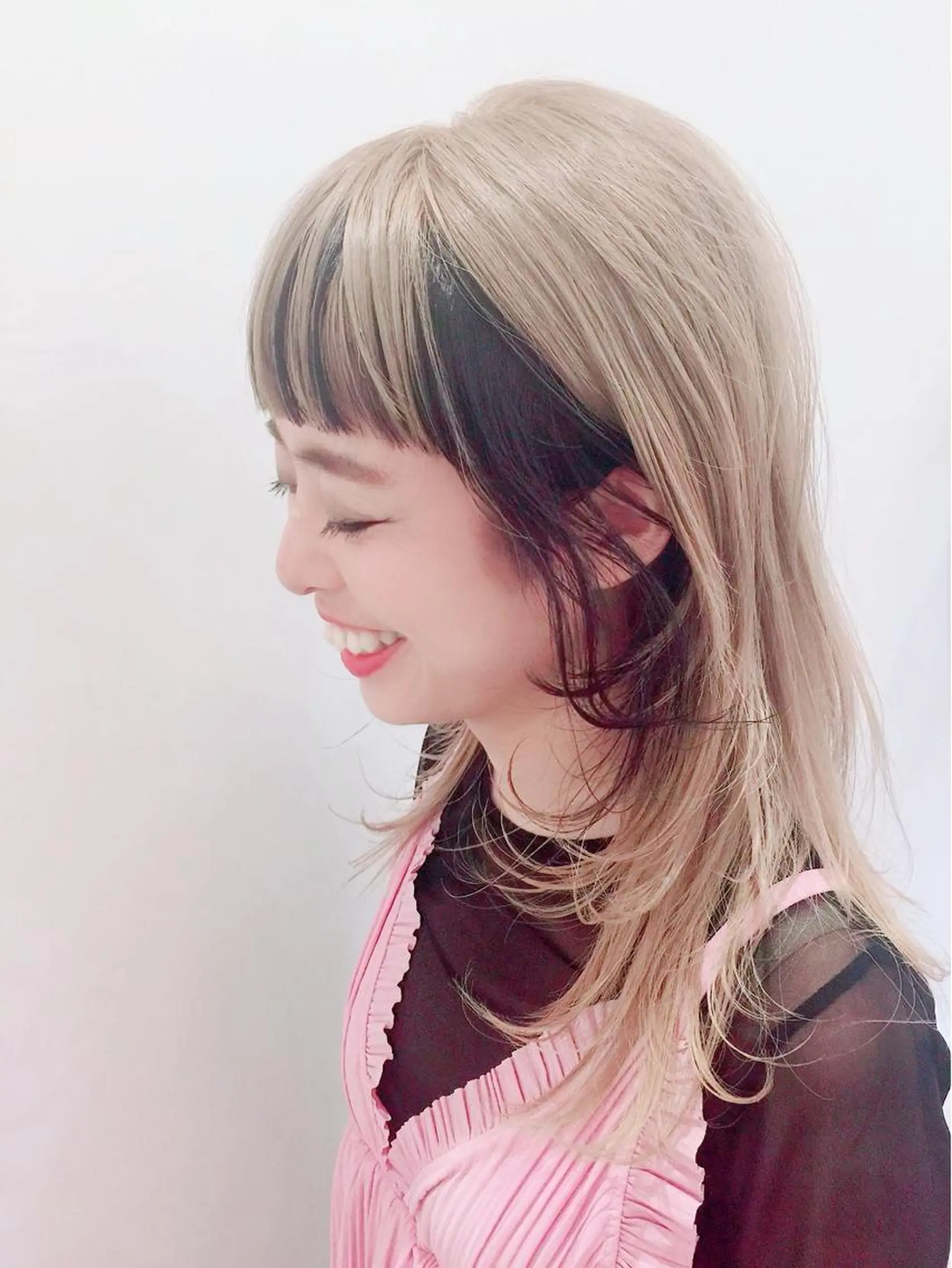 セミロング CHIHO💚羽エク /マツエクのヘアスタイル