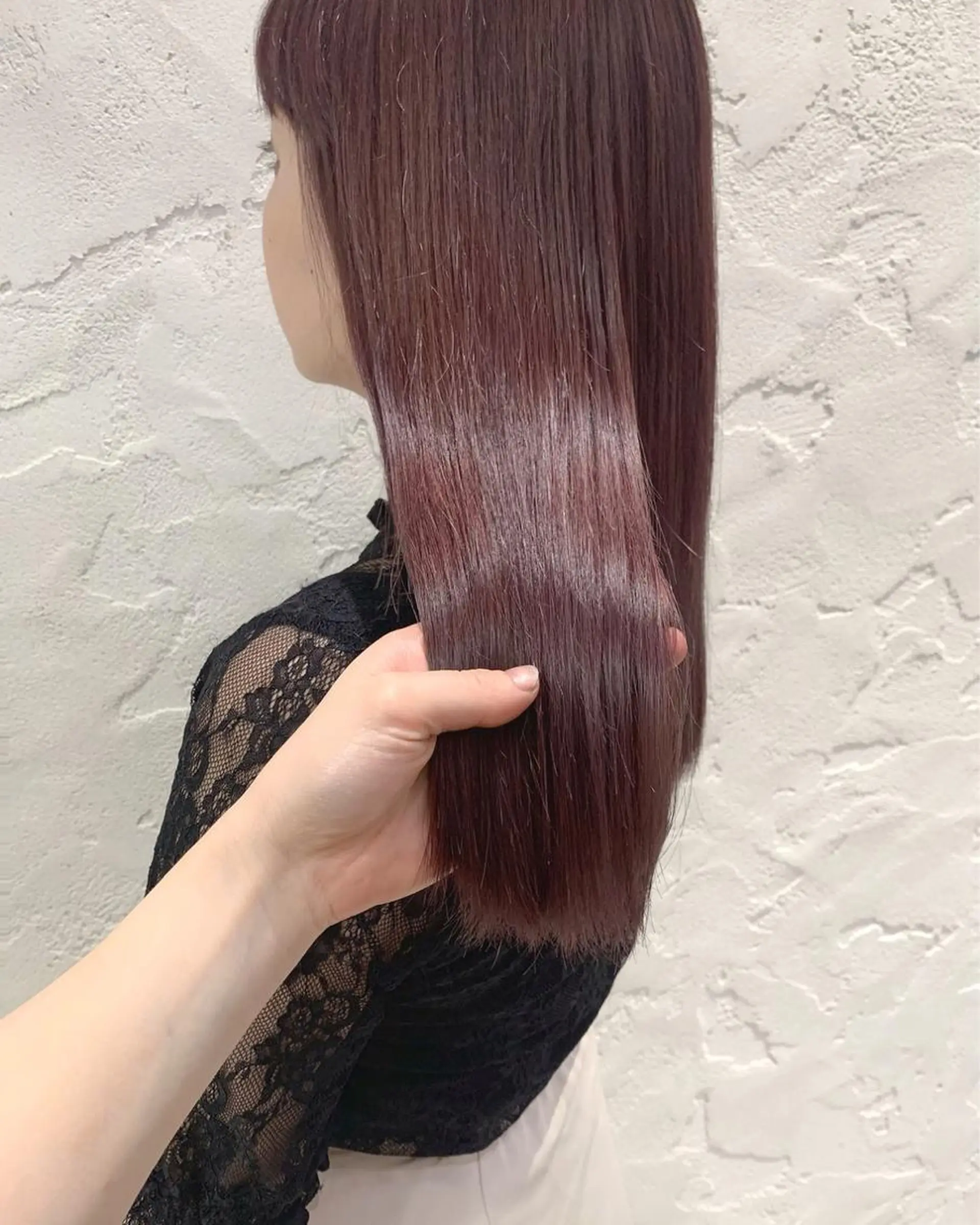 ロング カラー ヘアアレンジ ベージュカラー ラベンダーカラー ラベンダーベージュ 🌟アレンジが似合う カラー🌟Rumiのヘアスタイル