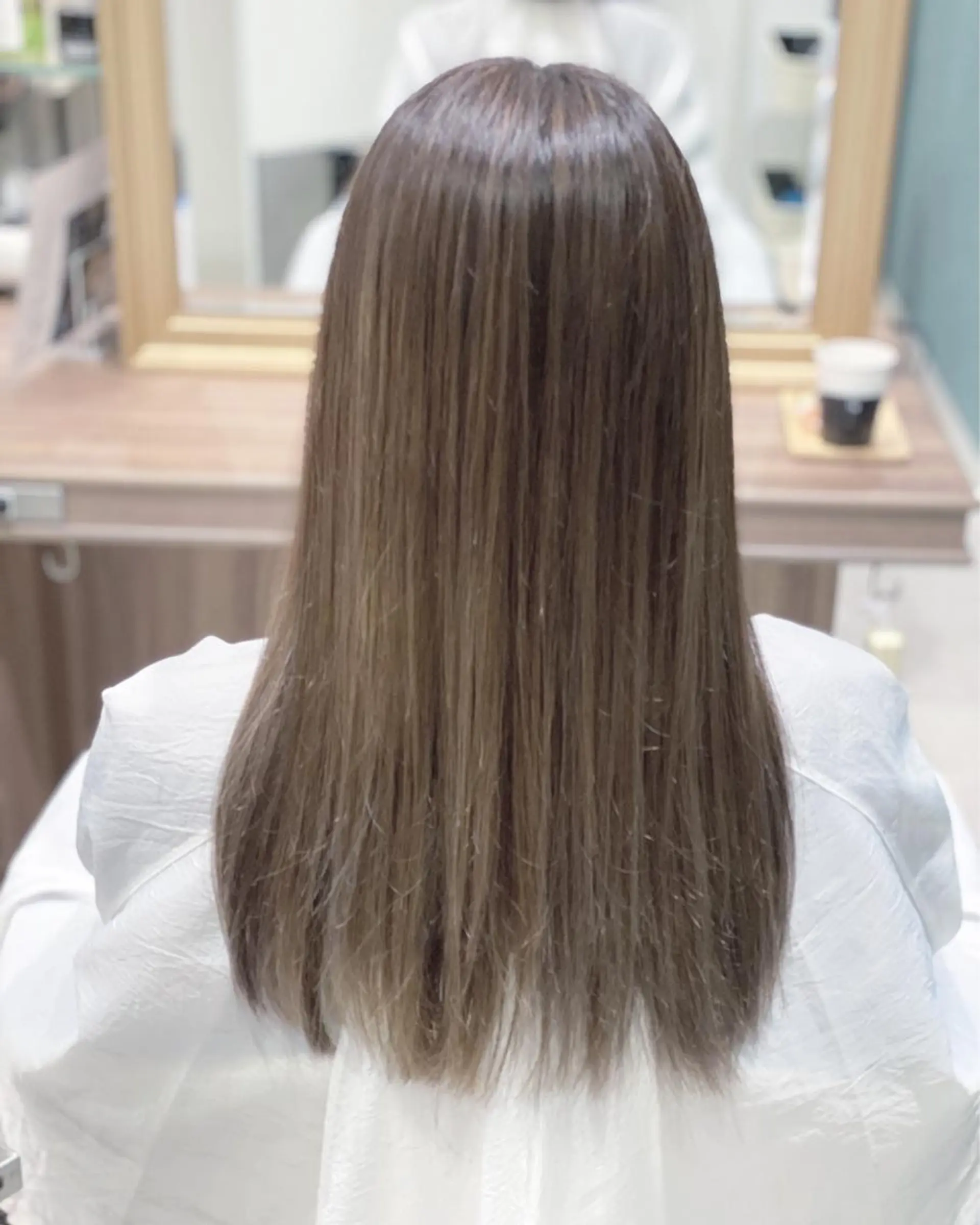 ロング カラー ベージュカラー ハイライトカラー ラベンダーカラー ミルクティーベージュ ハイライト 💎大人ハイライト 💎上杉一也💎のヘアスタイル