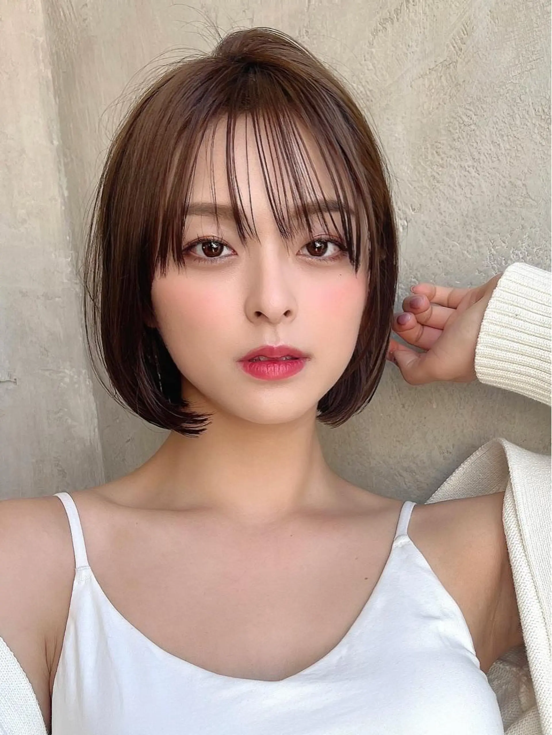 ショート ボブ On所属・新宿　ショート・ボブ カットモデル募集のヘアスタイル