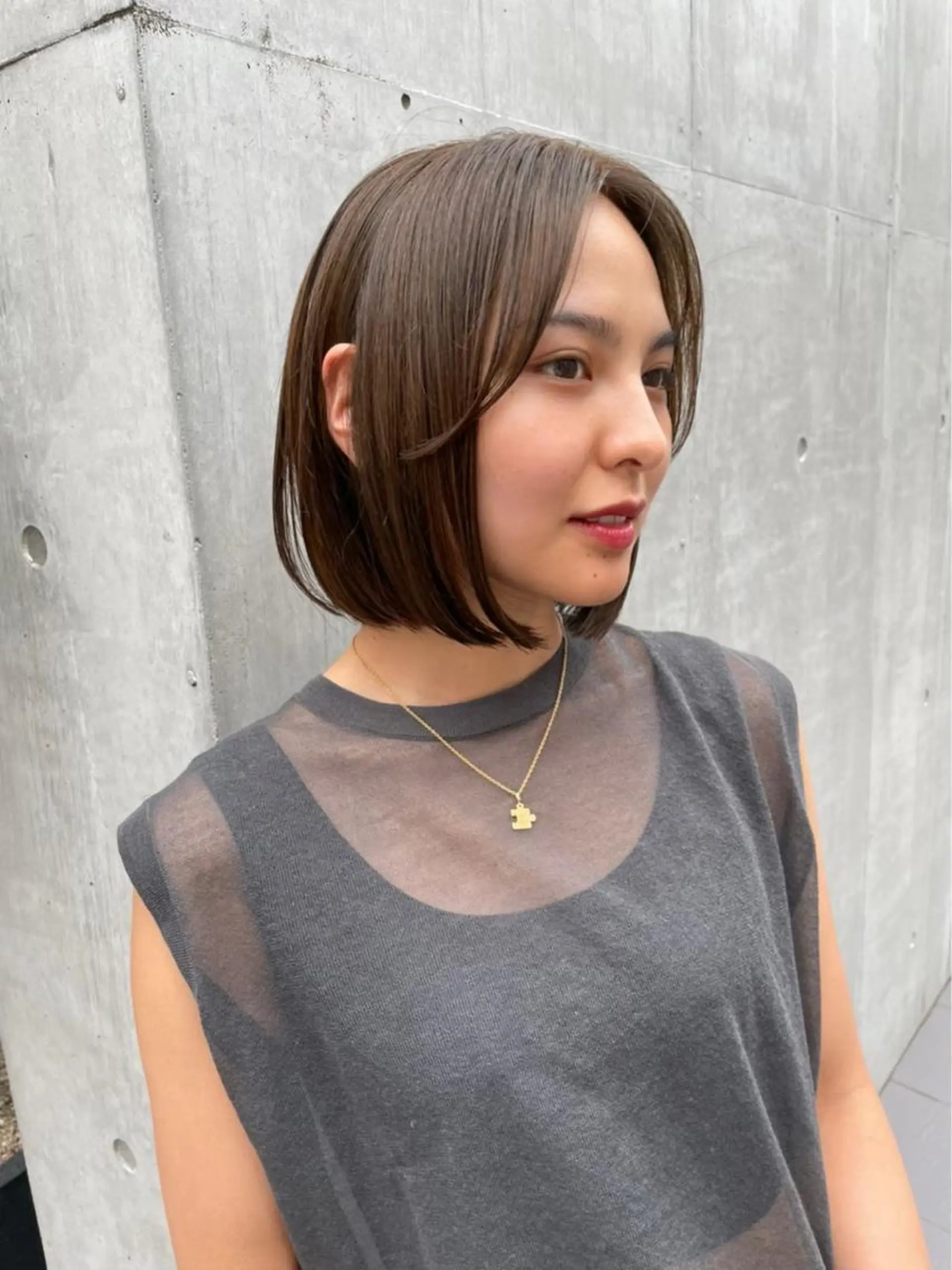 ミディアム カラー ボブ 表参道 髪質改善専門のその他イメージ