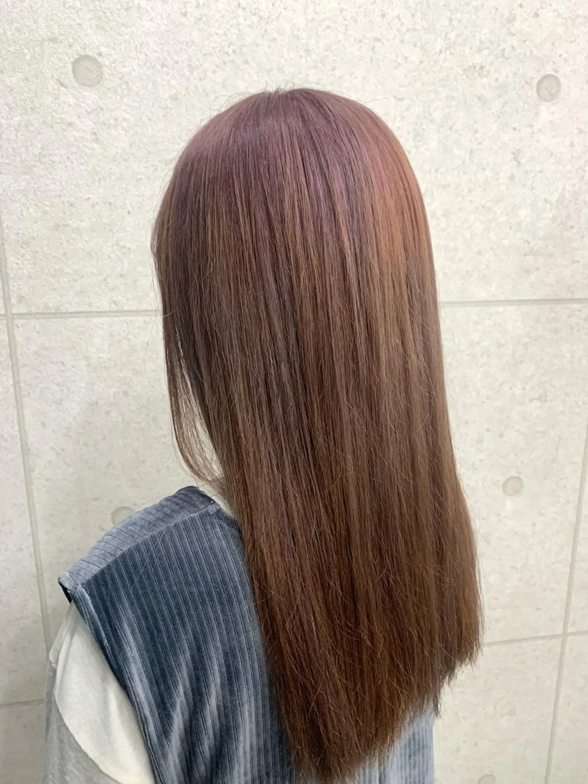 ロング レイヤー ハイトーン 暖色⭐︎KANAKOのヘアスタイル