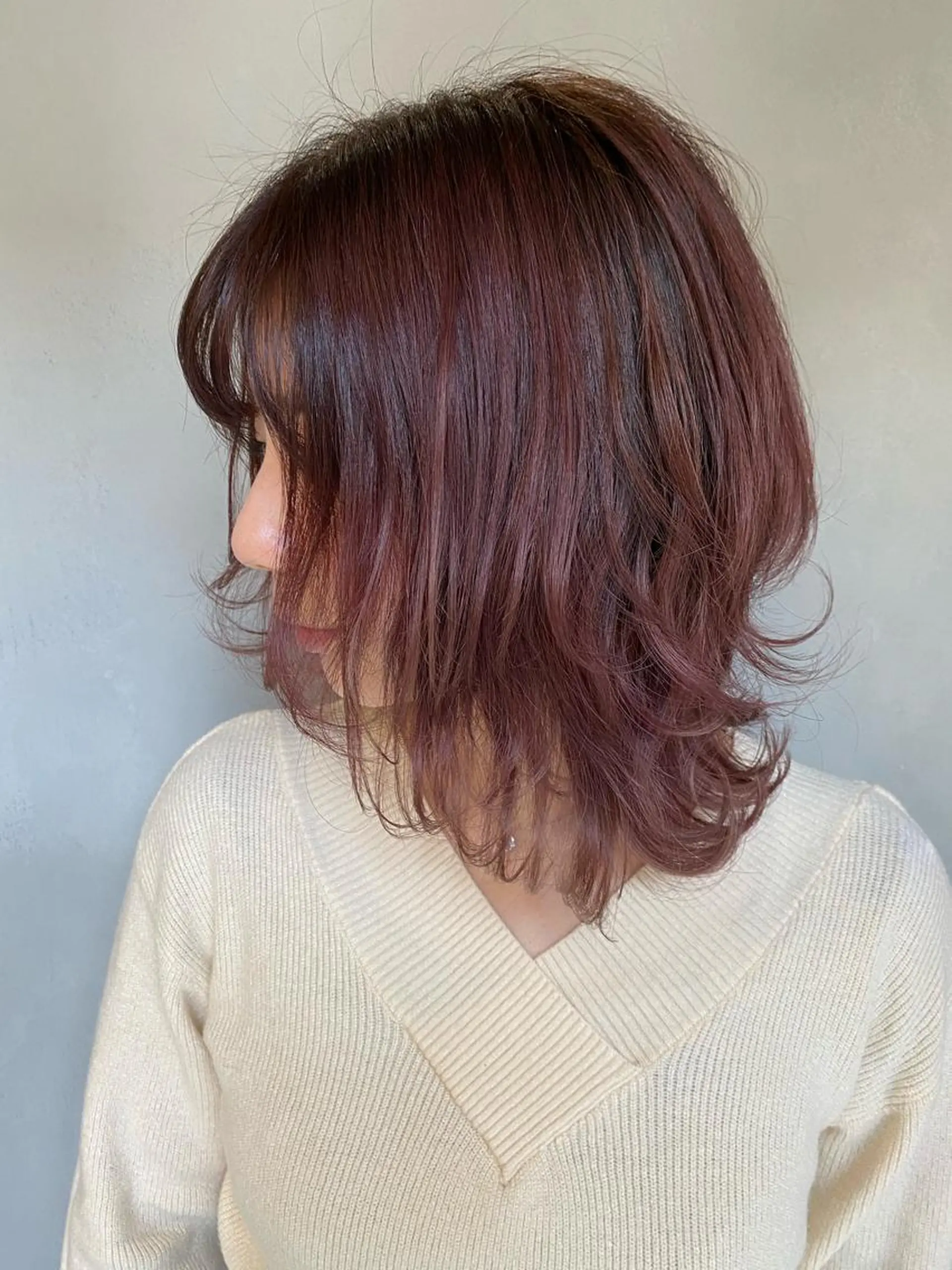 ミディアム カラー ヘアカラー LA KING GINZA TOKYO所属・🧡ショートの達人 🧡SHOのヘアスタイル