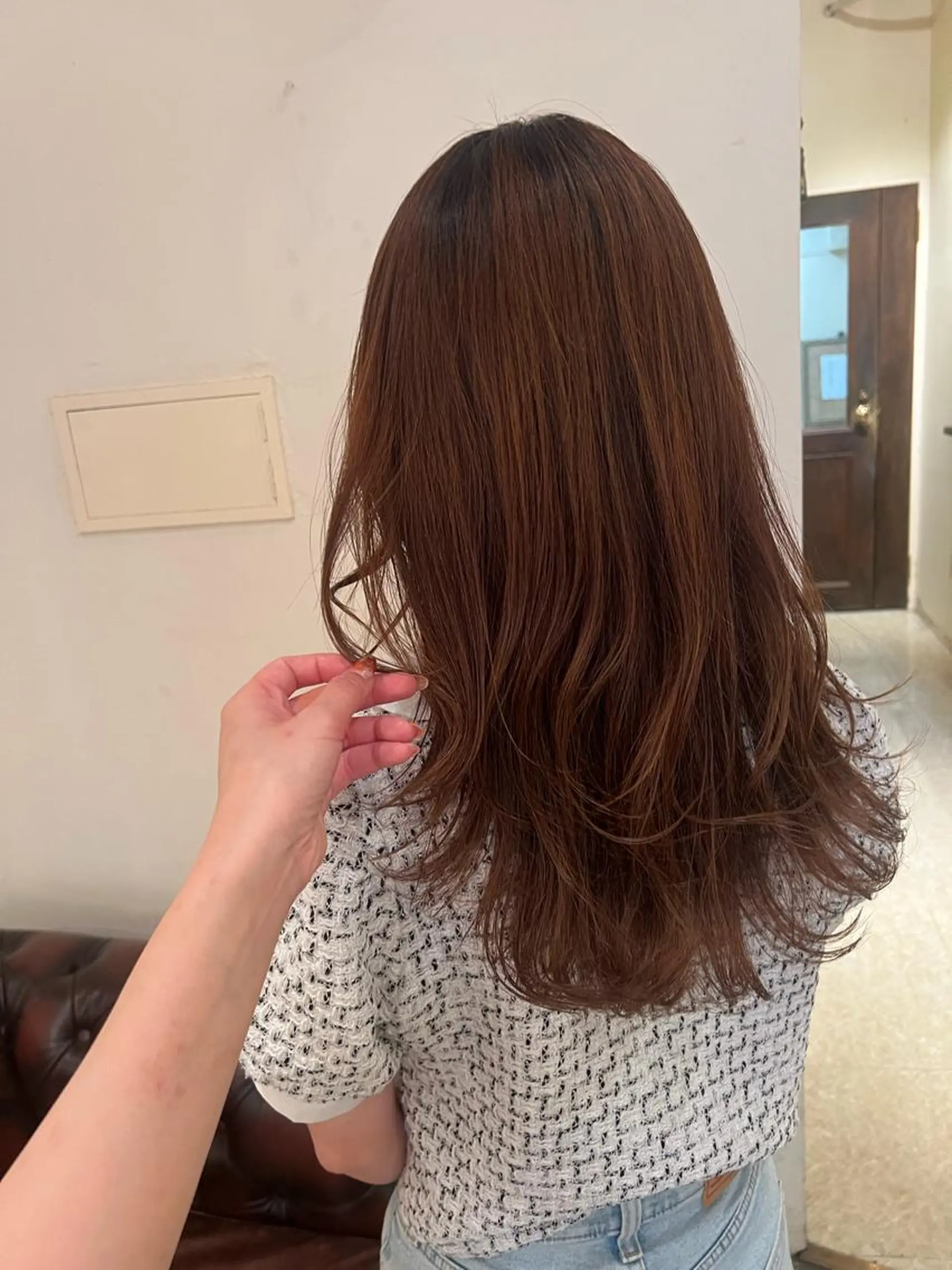 ロング レイヤーカット NAO🌿似合わせ トレンドhairのヘアスタイル