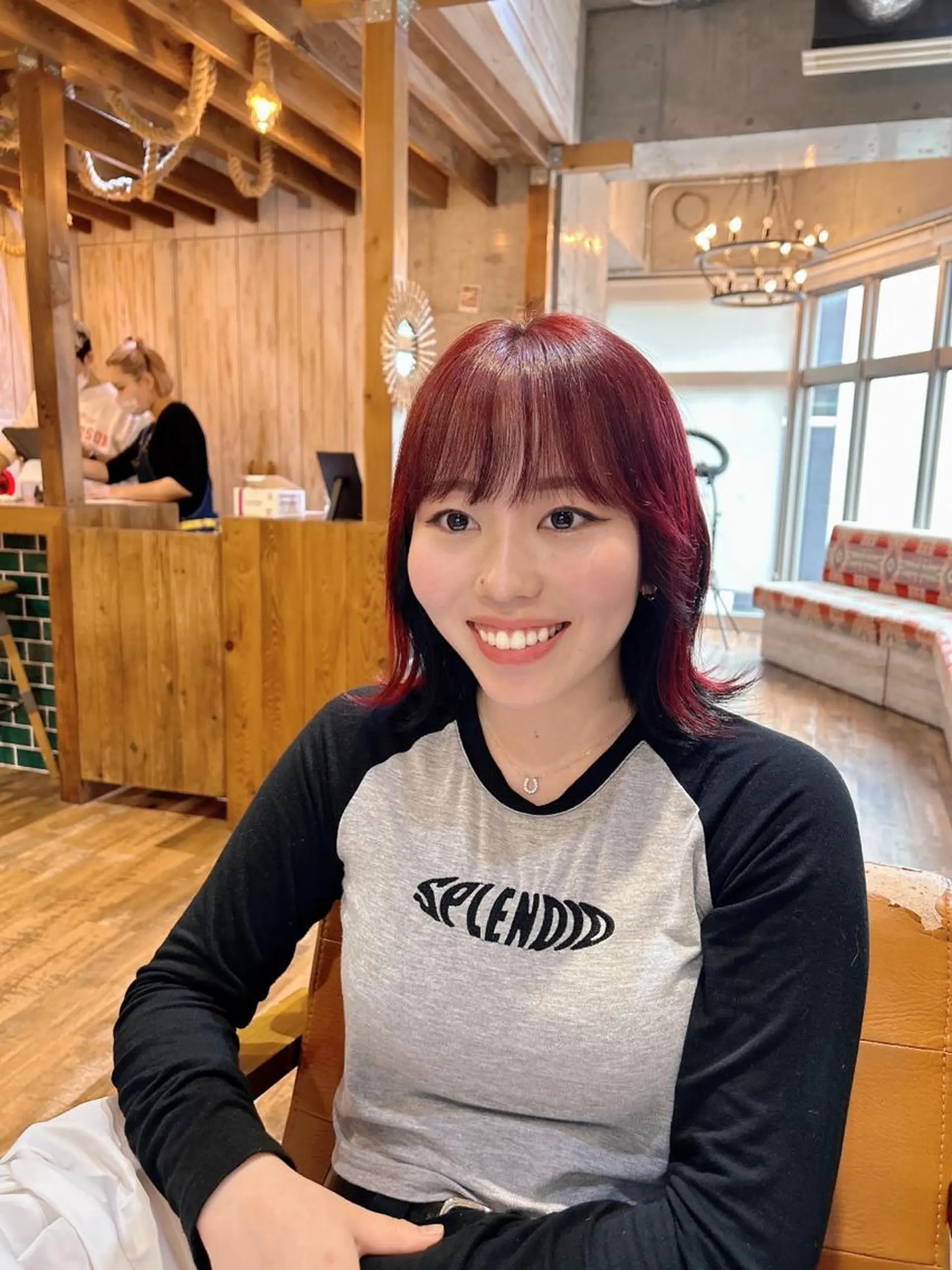 セミロング カラー ヘアカラー トリートメント 🎨デザイン🥇 美髪・艶髪　日暮千敬のヘアスタイル