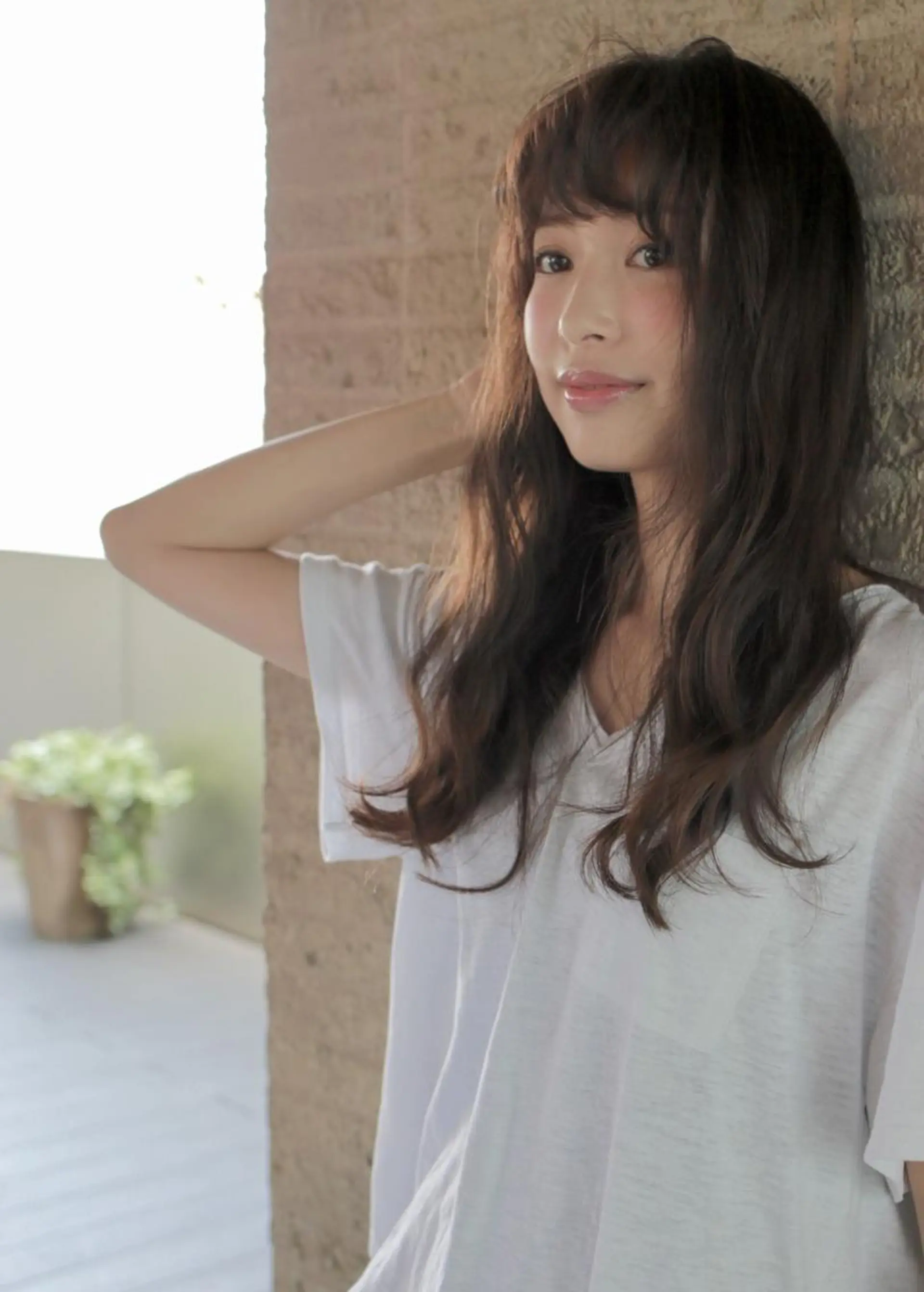 ミディアム 宮内 真乃のヘアスタイル