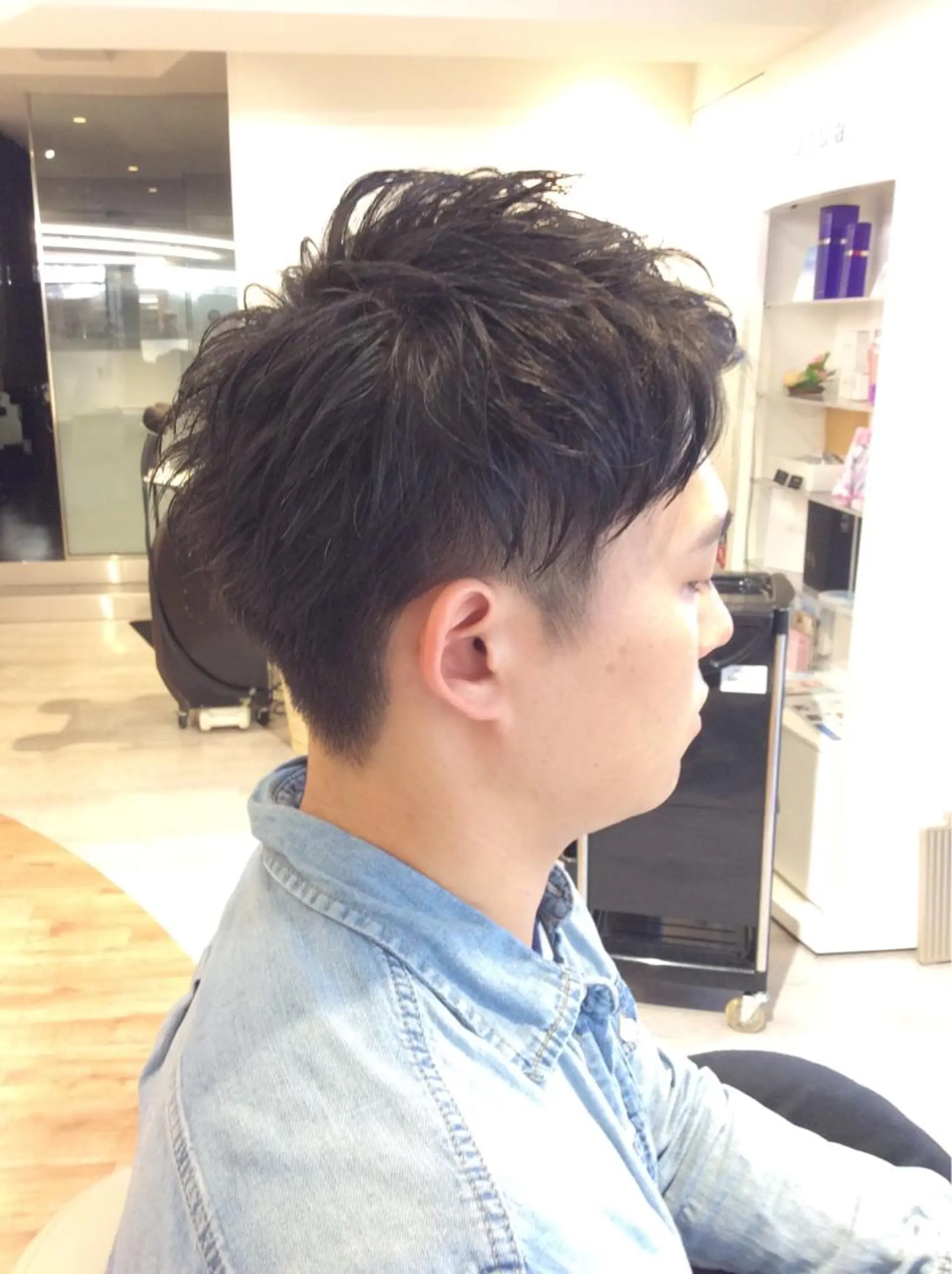 ショート メンズ ツーブロック 刈り上げ HAIR STUDIO  buzz所属・金子 富士のヘアスタイル